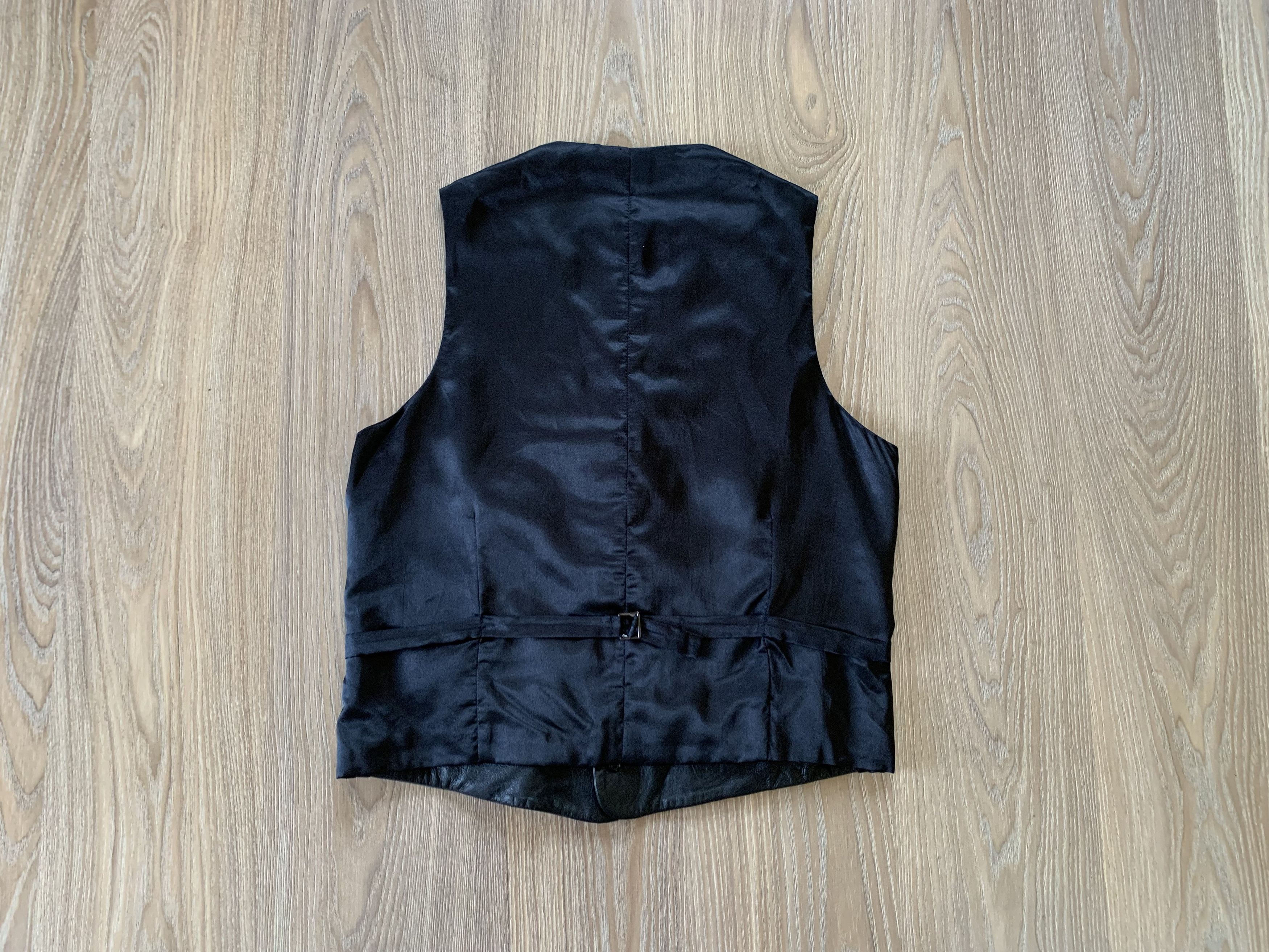 Angelo Litrico Angelo Litrico Leather Combined Vest Size L / US 10 / IT 46 - 3 Thumbnail