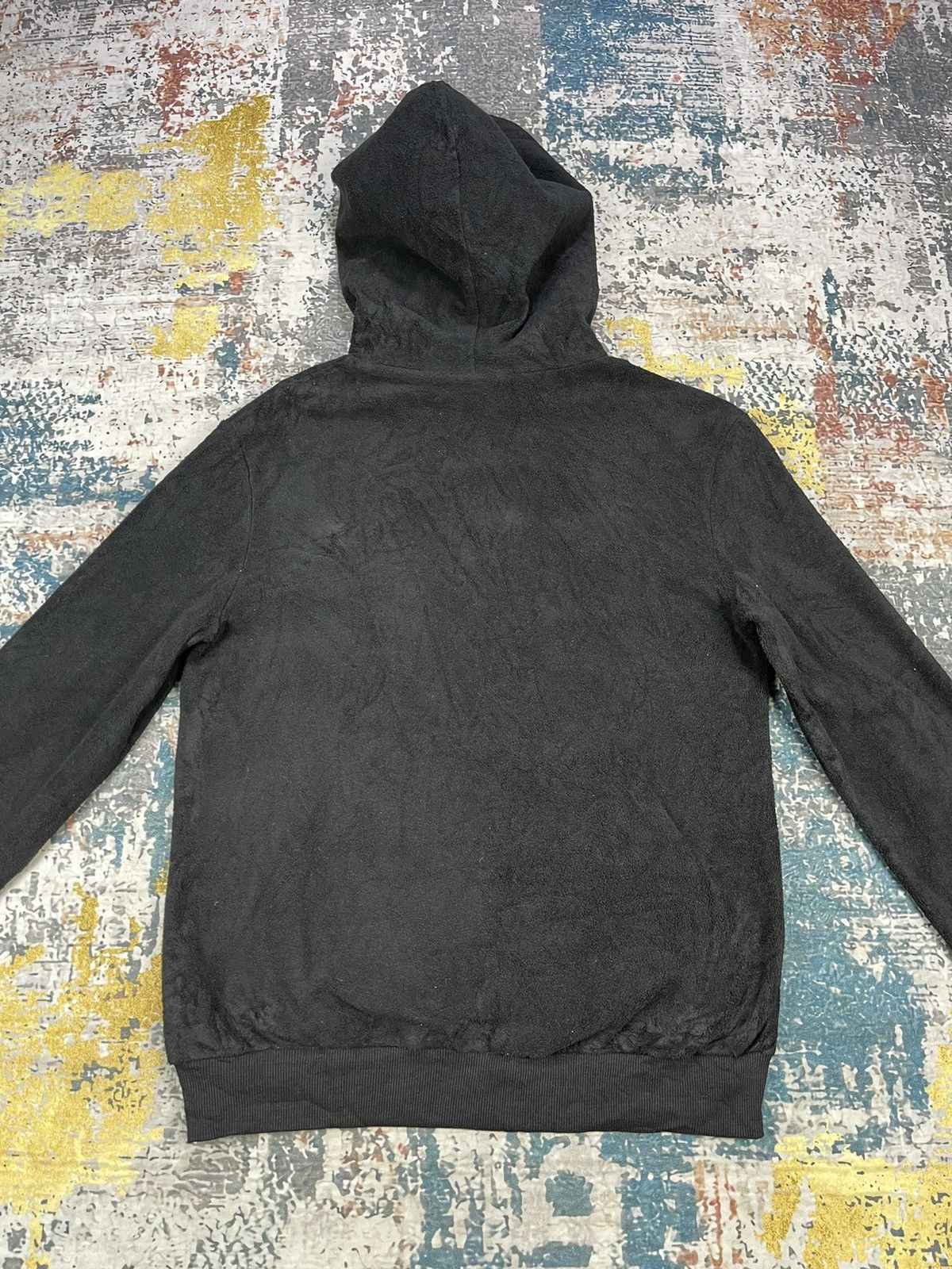 Japanese Brand Z|Man Embroidery Graphic Pull Over Turtleneck Hoodies Size US XS / EU 42 / 0 - 6 Thumbnail