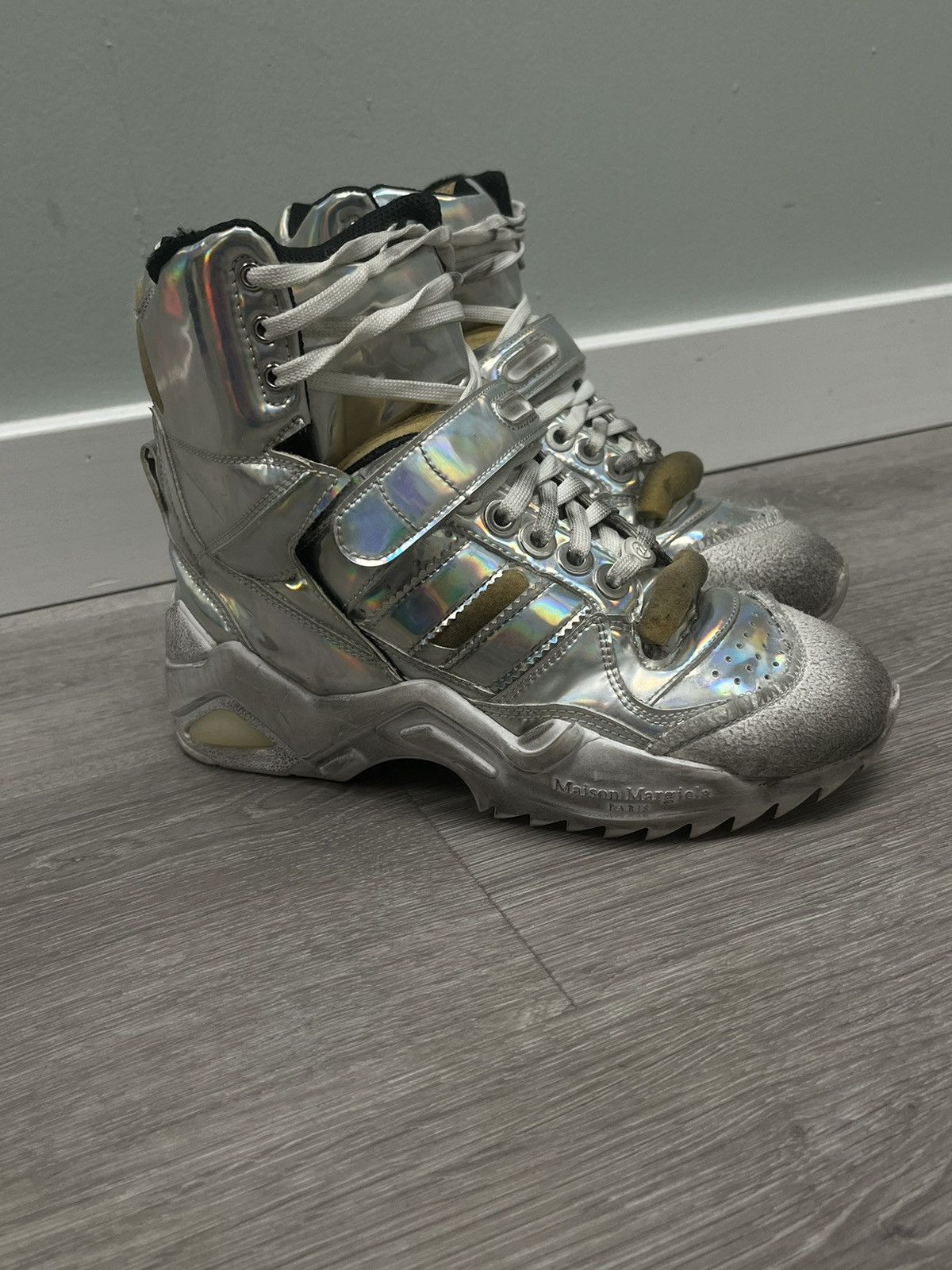 Maison Margiela Deconstructed high top trainer. 36 Size US 6 / IT 36 - 6 Thumbnail