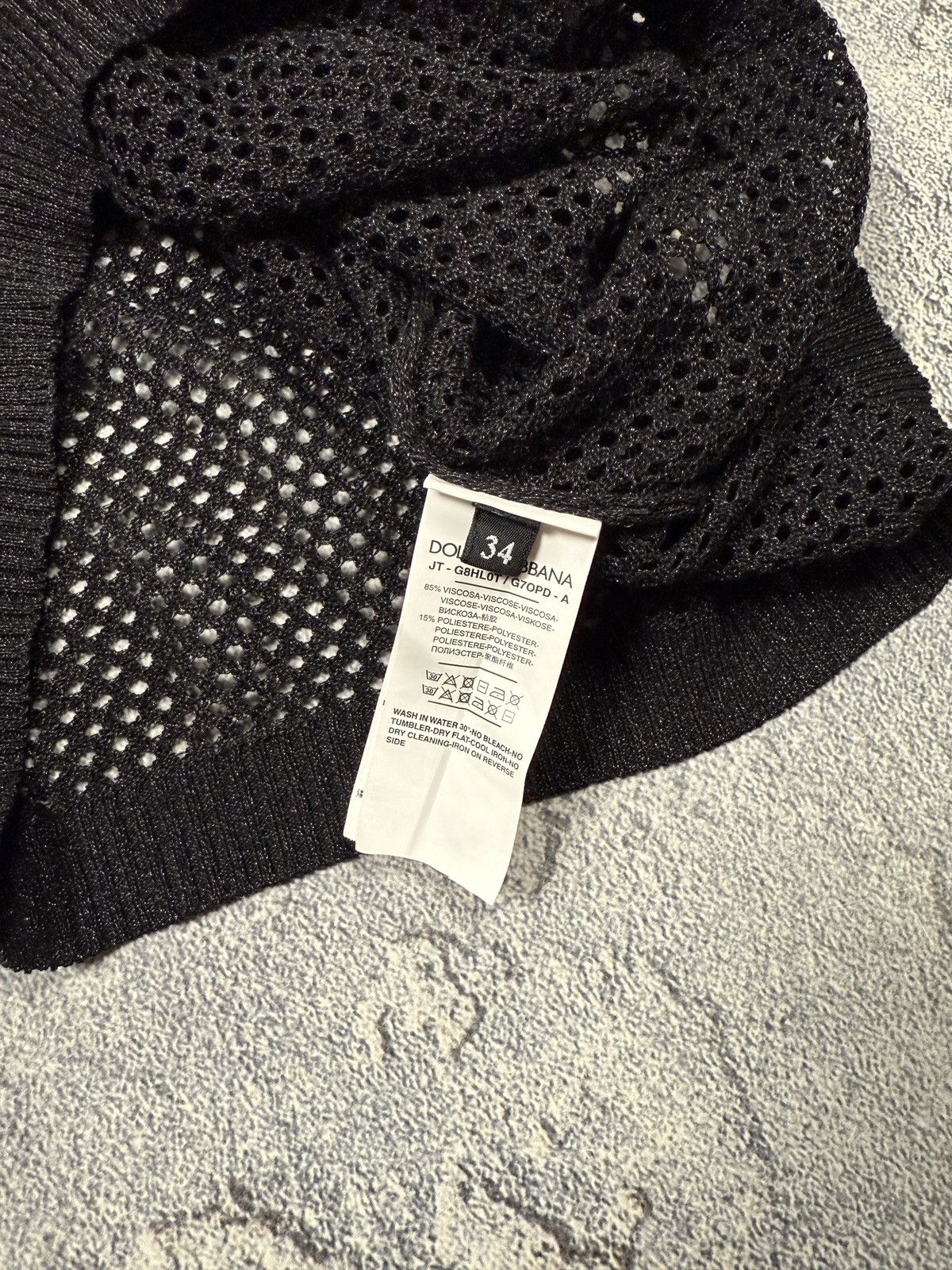 Dolce & Gabbana Dolce & Gabbana Heart Mesh Vest Sexy Clubwear Size XXS / US 00 / IT 34 - 7 Thumbnail