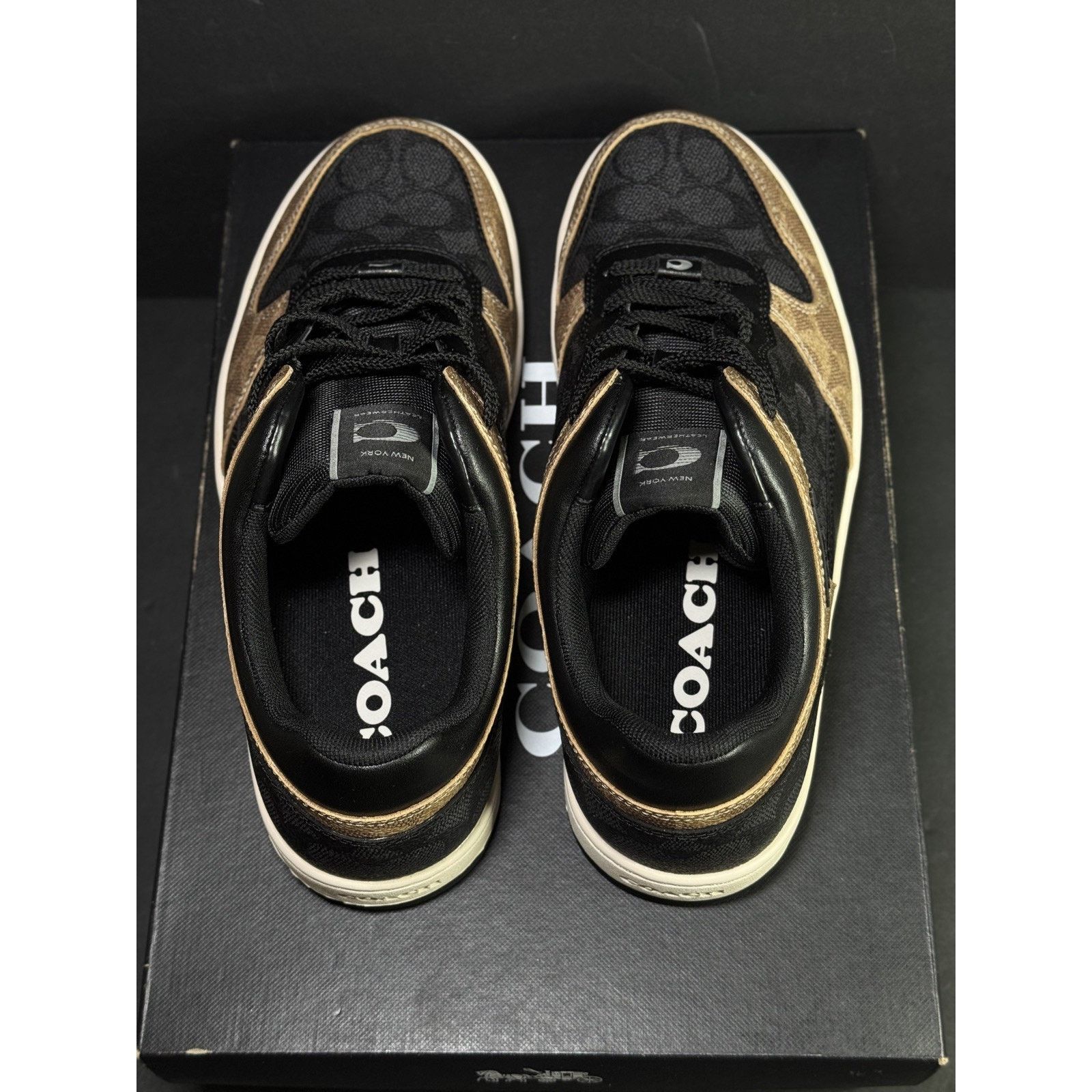 Coach COACH Designer C201 Mixed Signature Monogram Men's sz 11 New Size US 11 / EU 44 - 6 Thumbnail