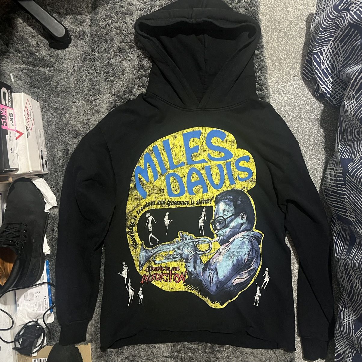 Barriers Barriers Miles Davis Hoodie Size US XXL / EU 58 / 5 - 1 Thumbnail