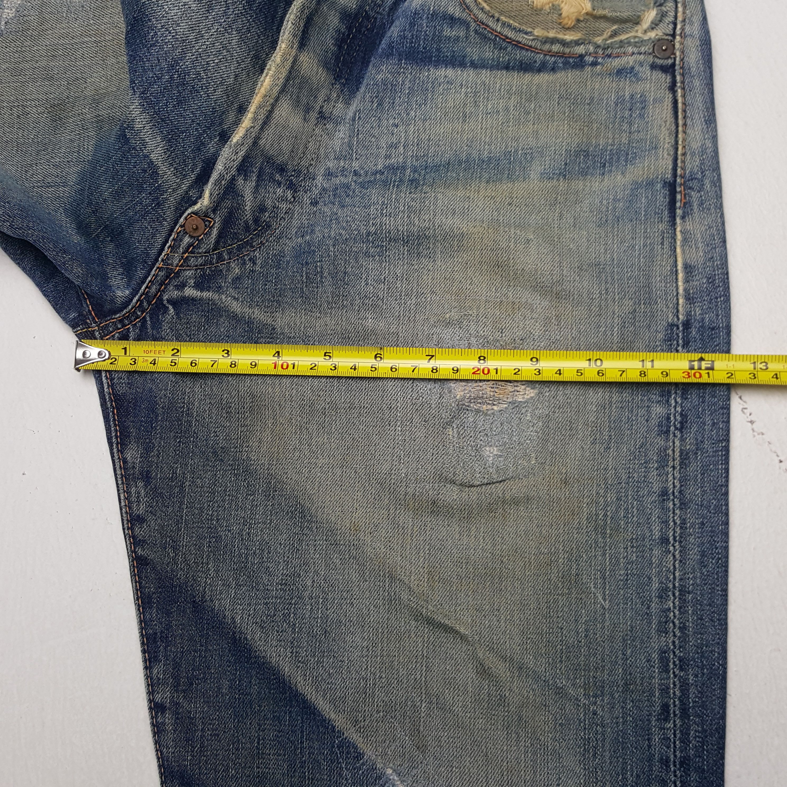 Evisu × Japanese Brand × Vintage Vintage Evisu Japanese Brand Daicock Custom Selvedge Jeans Size US 27 - 10 Thumbnail