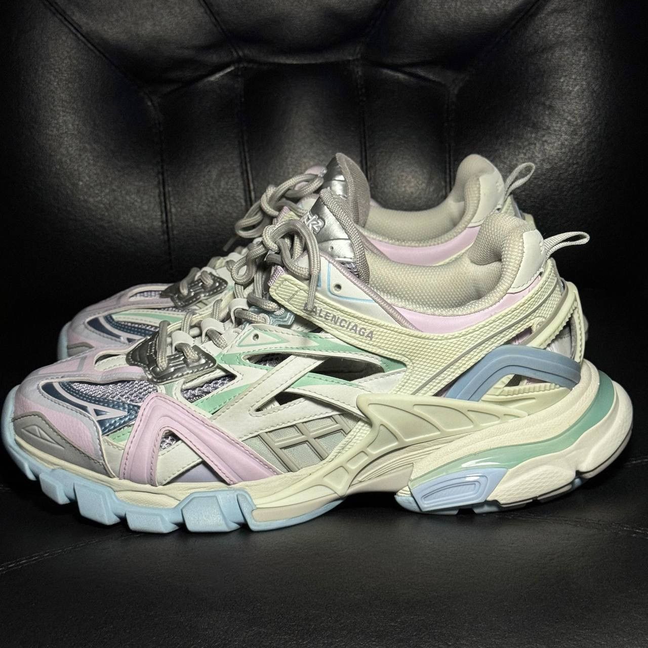 Balenciaga 41 sneakers Balenciaga track 2 white pink Size US 8 / IT 38 - 3 Thumbnail