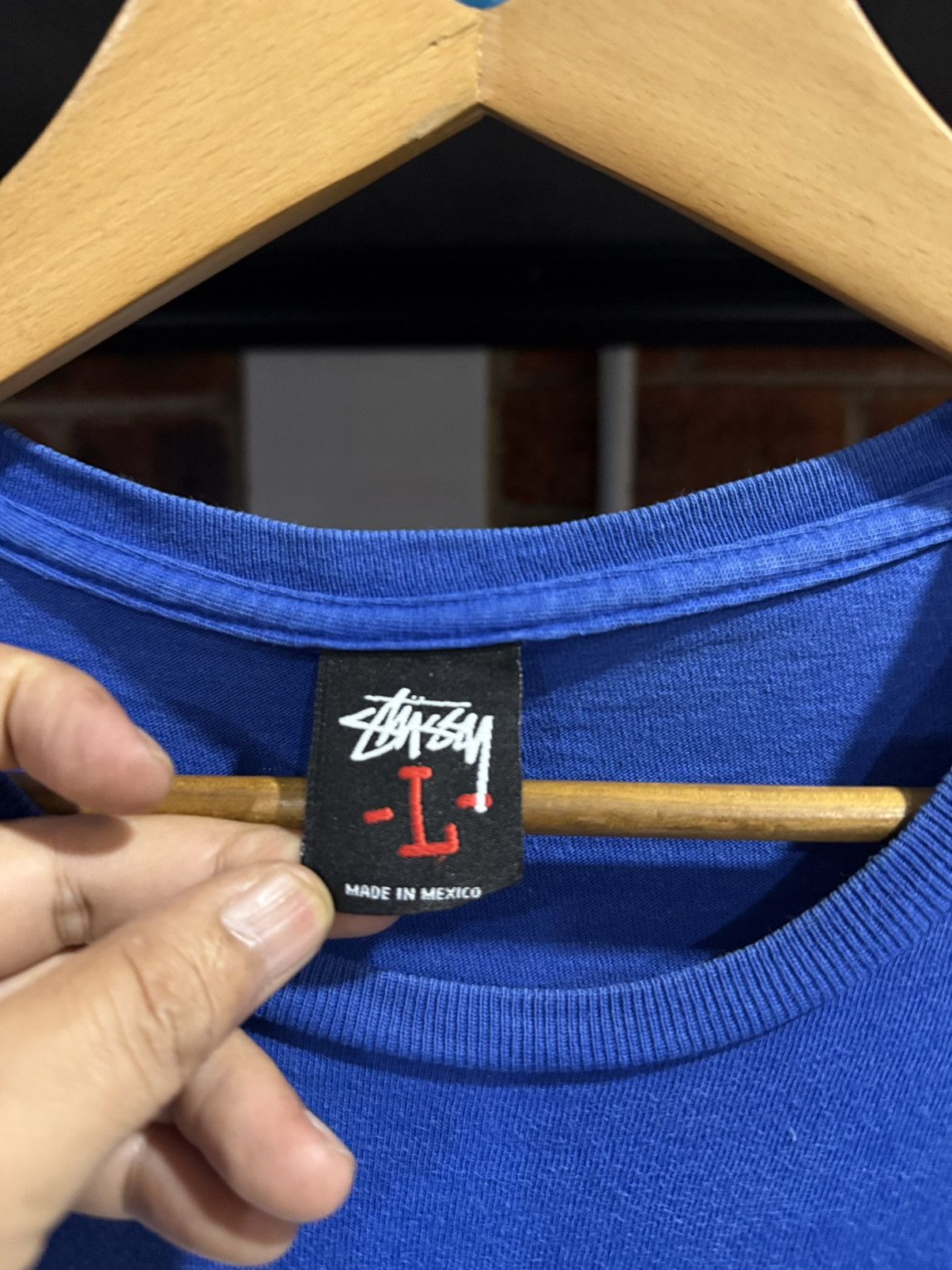 Stussy × Vintage Vintage Stussy Streetwear Faded Tee Size US L / EU 52-54 / 3 - 5 Thumbnail