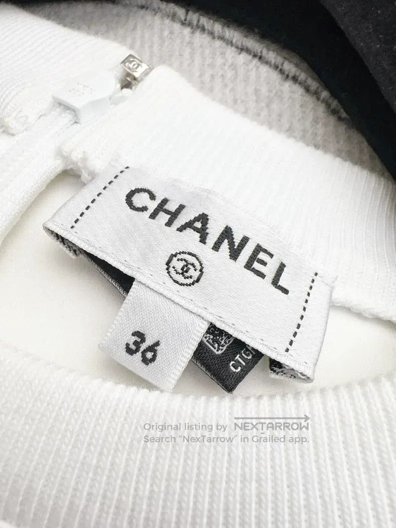 Chanel Chanel 24C show Jennie's same black and white panda dark p Size XS / US 0-2 / IT 36-38 - 3 Thumbnail