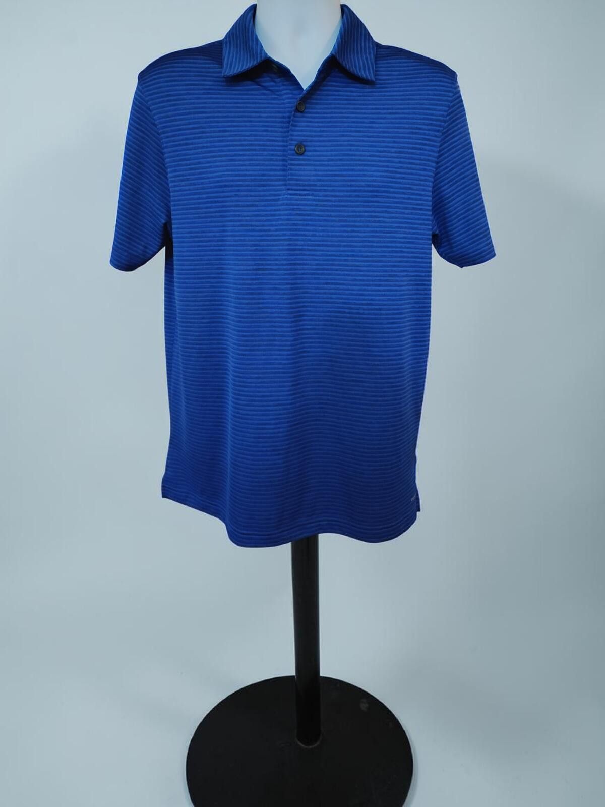Champion Champion Medium Dark & Light Blue Striped Polo Shirt Size US M / EU 48-50 / 2 - 3 Thumbnail