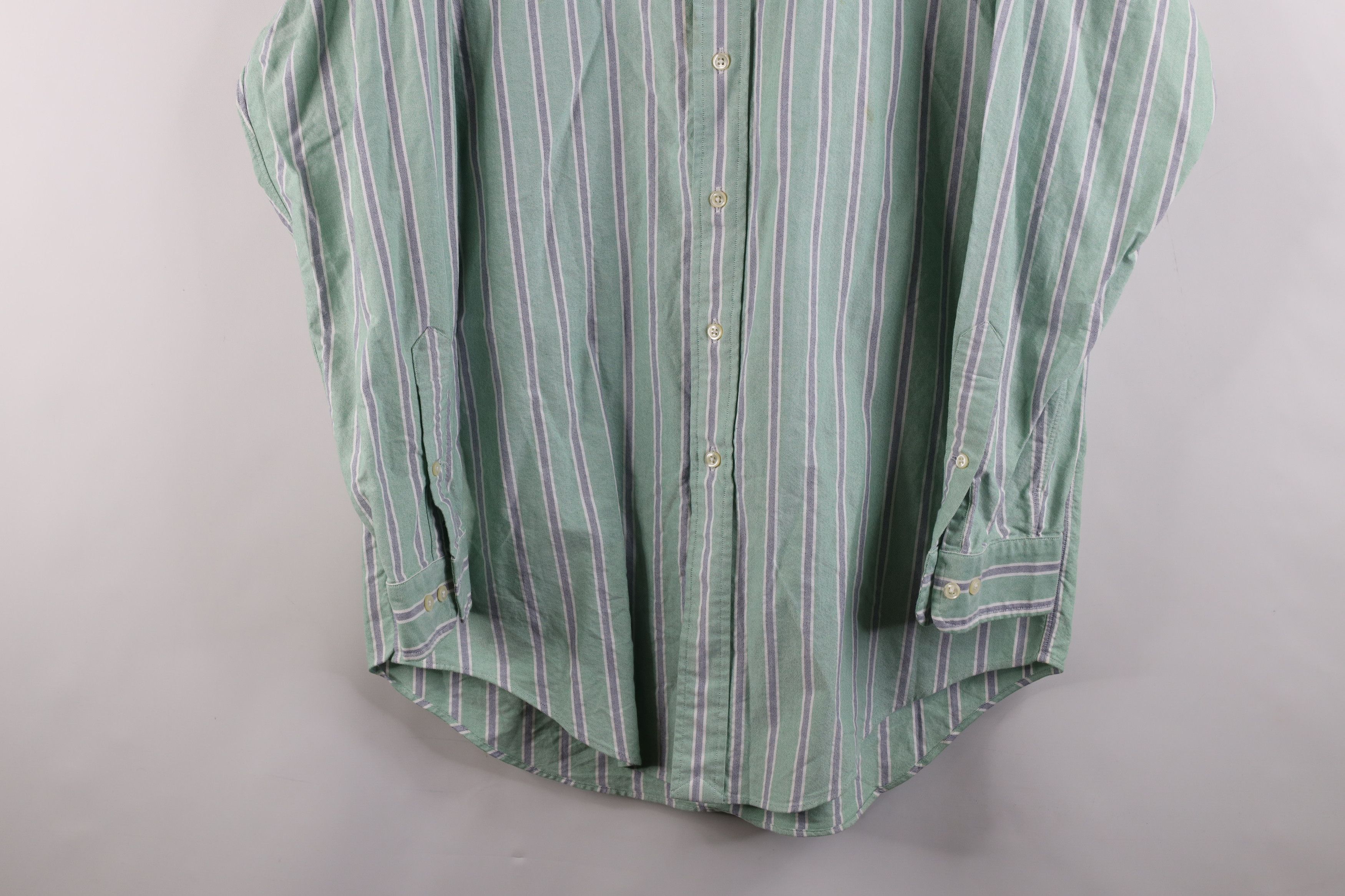 Ralph Lauren × Vintage Vintage 90s Ralph Lauren Yarmouth Oxford Button Shirt Size US M / EU 48-50 / 2 - 3 Thumbnail
