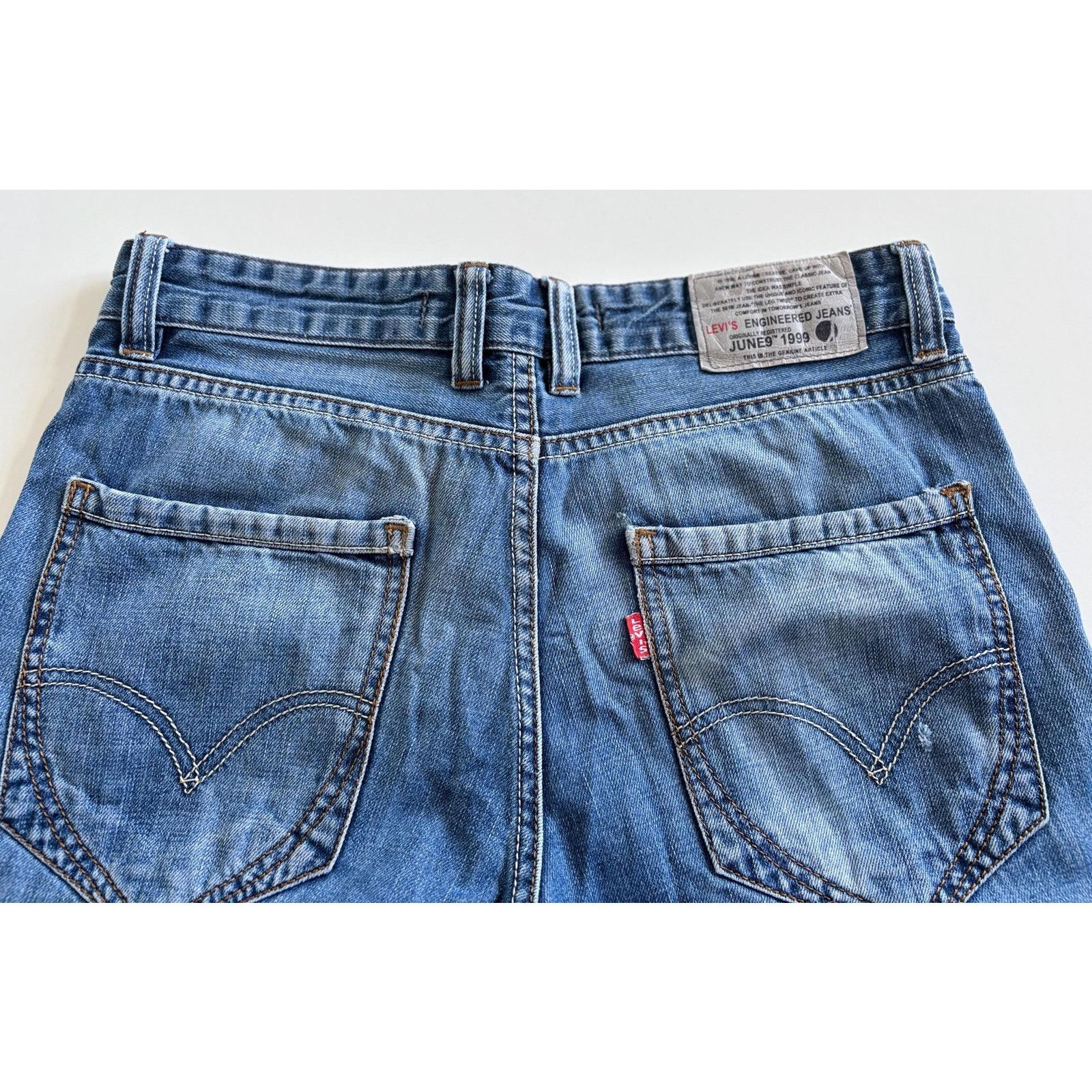 Japanese Brand × Levi's × Levi's Vintage Clothing Levi’s Engineered 1999 Twisted Leg Archive Vintage Denim W32 Size US 28 / EU 44 - 6 Thumbnail