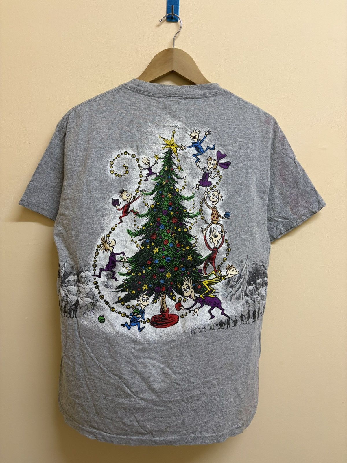 Cartoon Network Vintage The Grich Dr Seuss Cartoon Movie Disney Chrismas Size US M / EU 48-50 / 2 - 2 Thumbnail