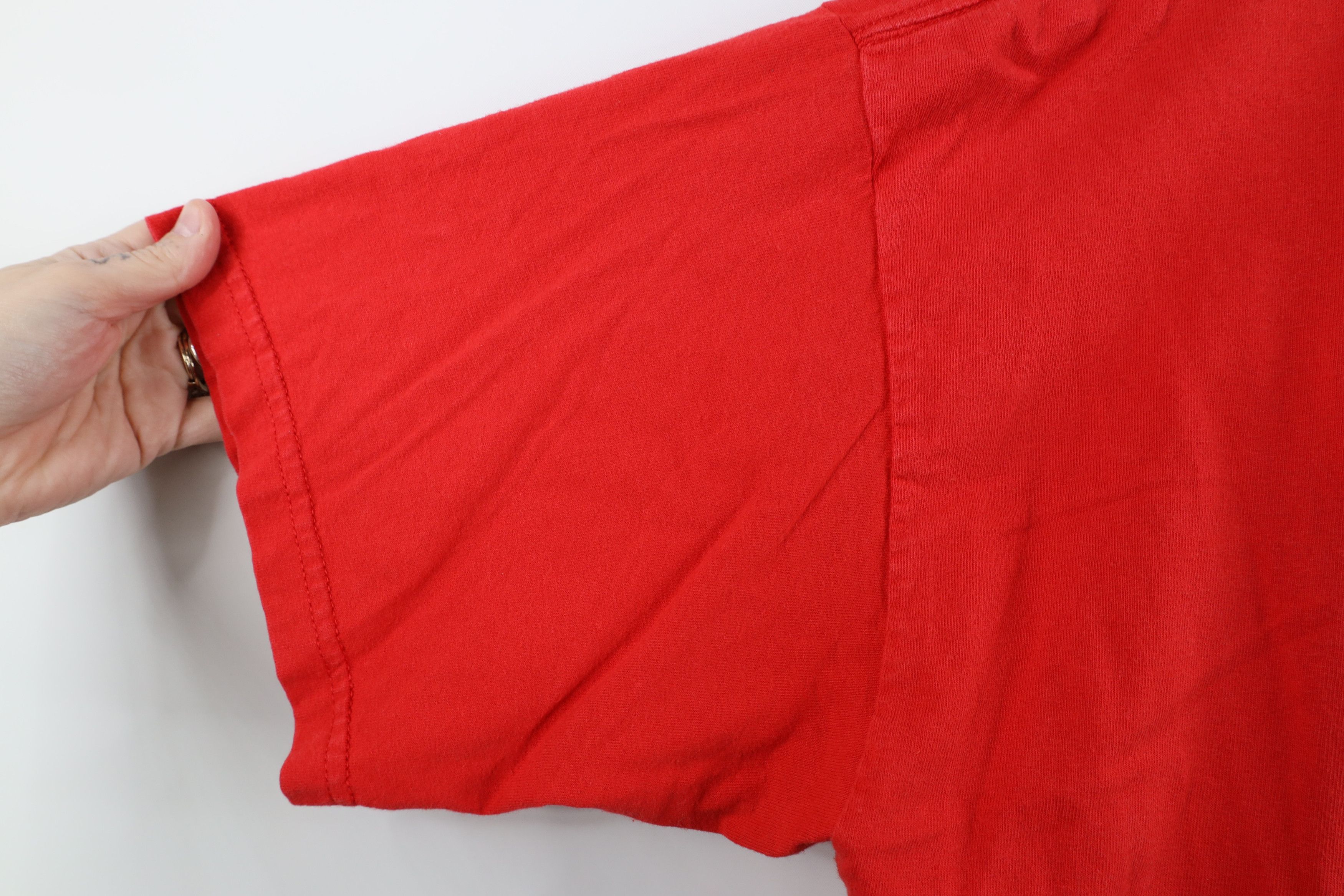 Vintage Vintage 90s Detroit Red Wings Hockey Short Sleeve T-Shirt Size US XL / EU 56 / 4 - 9 Thumbnail