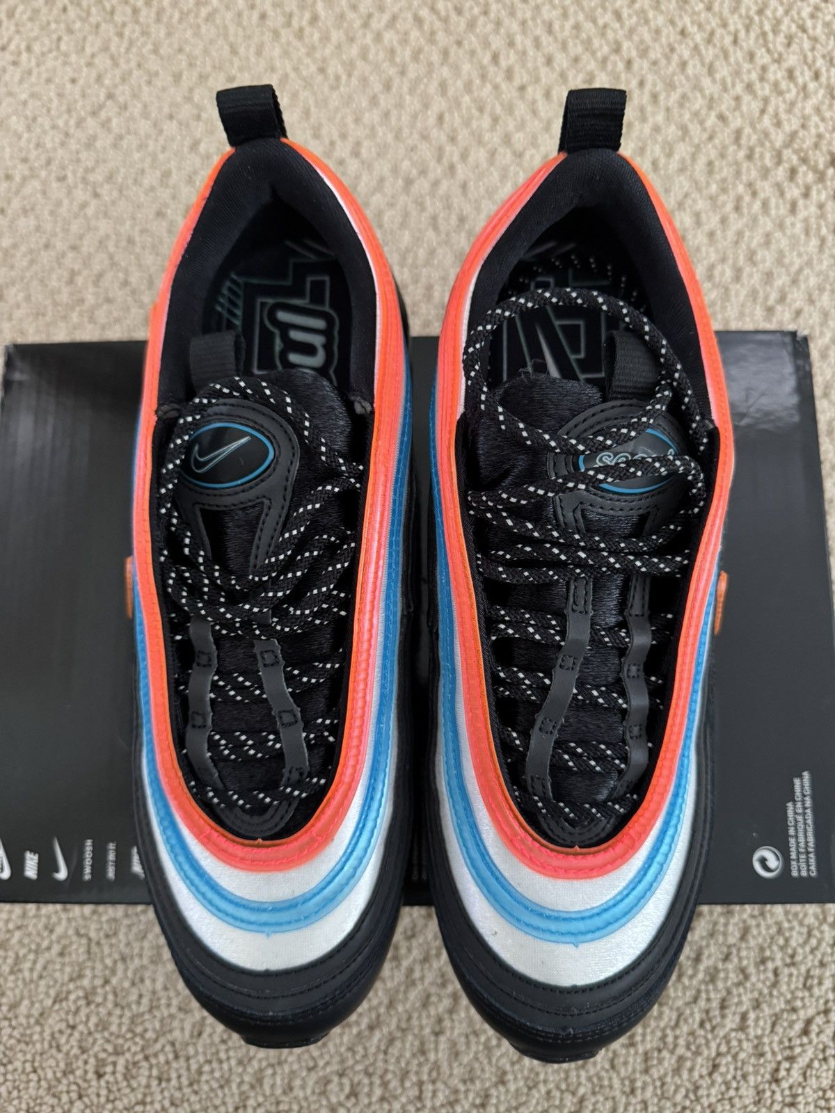 Nike Nike Air Max 97 Neon Seoul 2019 size 8.5 Size US 8.5 / EU 41-42 - 3 Thumbnail