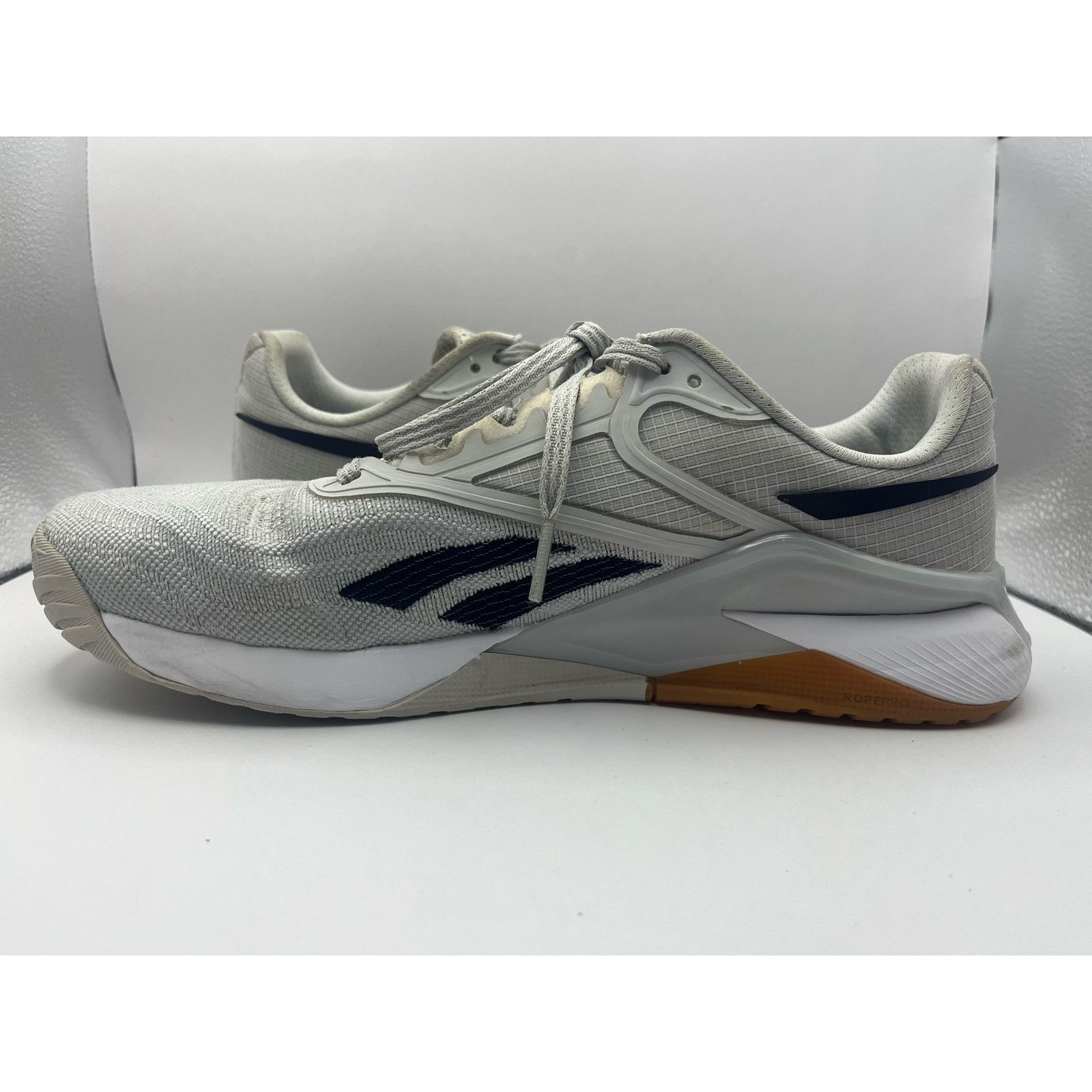 Reebok Reebok NANO X2 GX9919 Womens Grey Cross Sneakers Size 8 USED Size US 8 / IT 38 - 4 Thumbnail