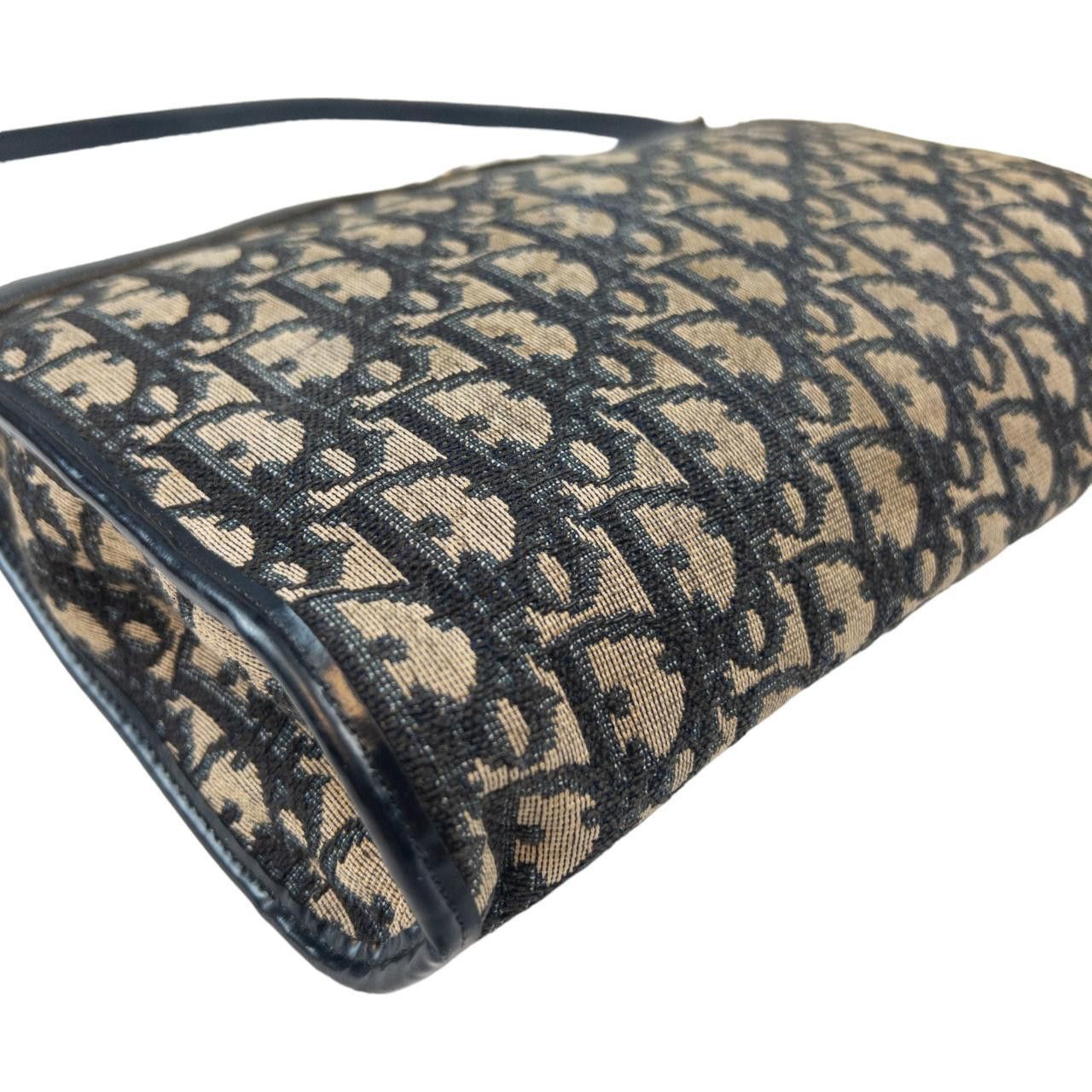 Dior Vintage Dior Monogram Shoulder Bag Size ONE SIZE - 6 Thumbnail