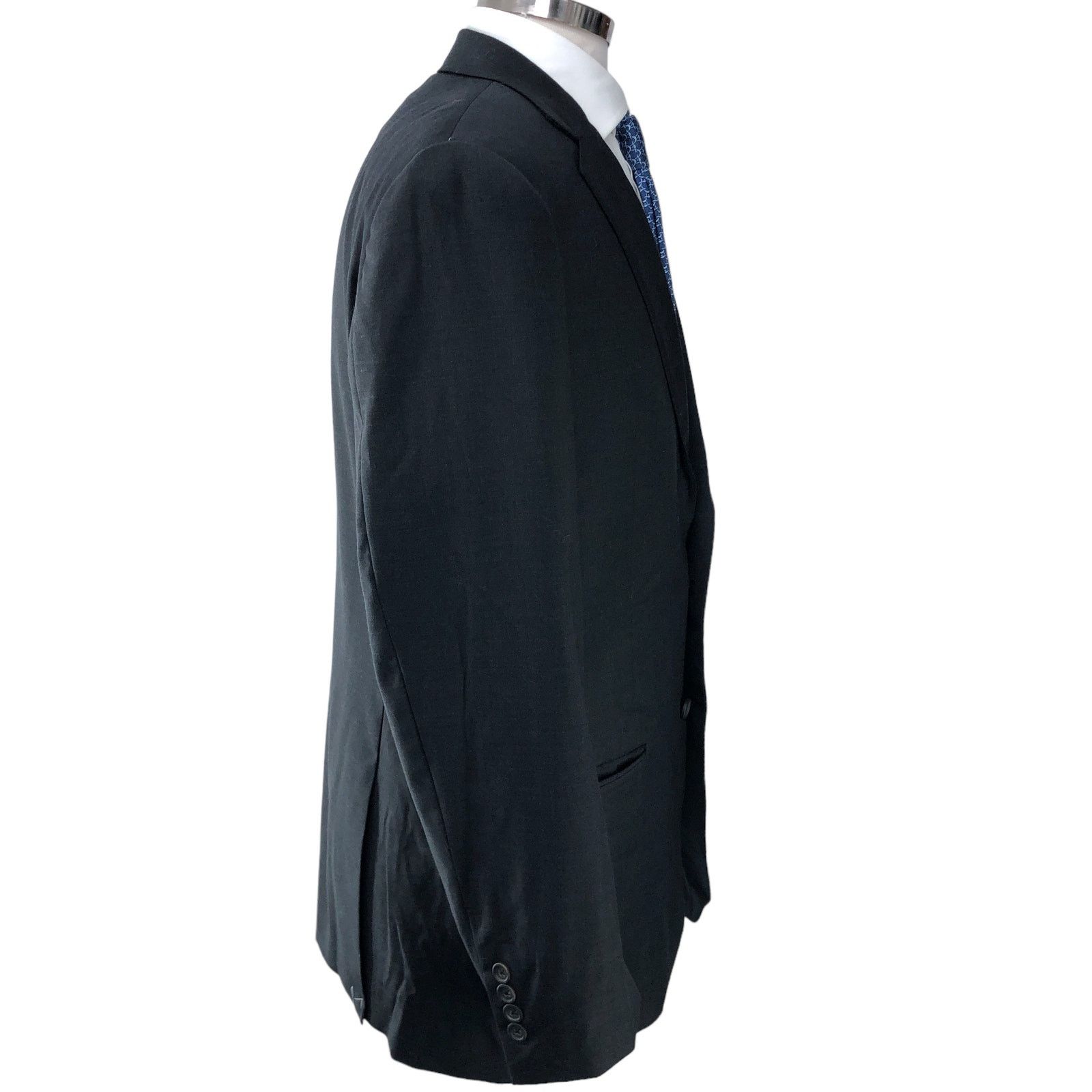 Hart Schaffner Marx Hart Schaffner Marx Mens 44R Sport Coat Gray 2 Button USA Size 44R - 10 Thumbnail