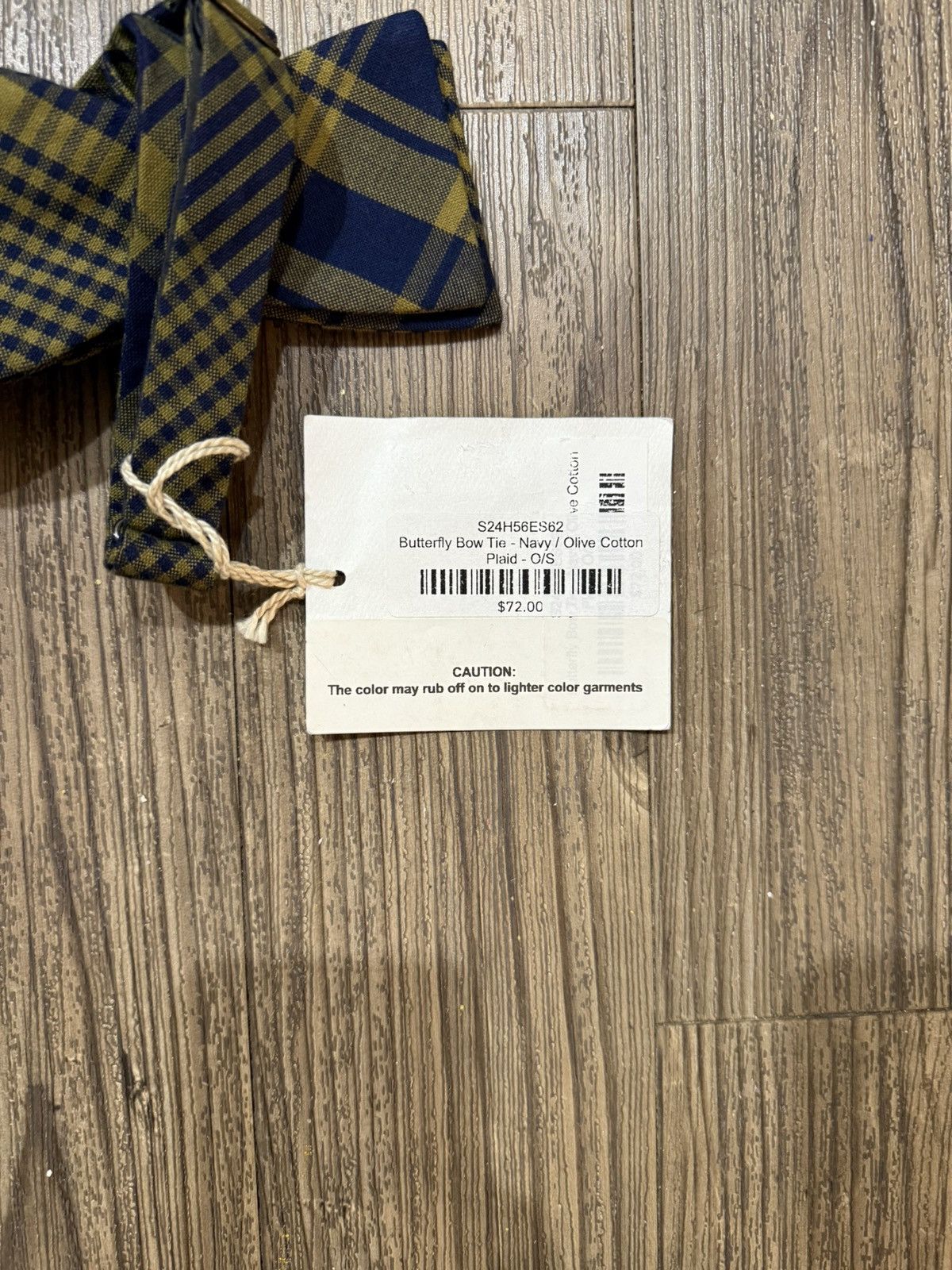 Engineered Garments Engineered Garments Butterfly Bow Tie Plaid [NEW] Size ONE SIZE - 7 Thumbnail