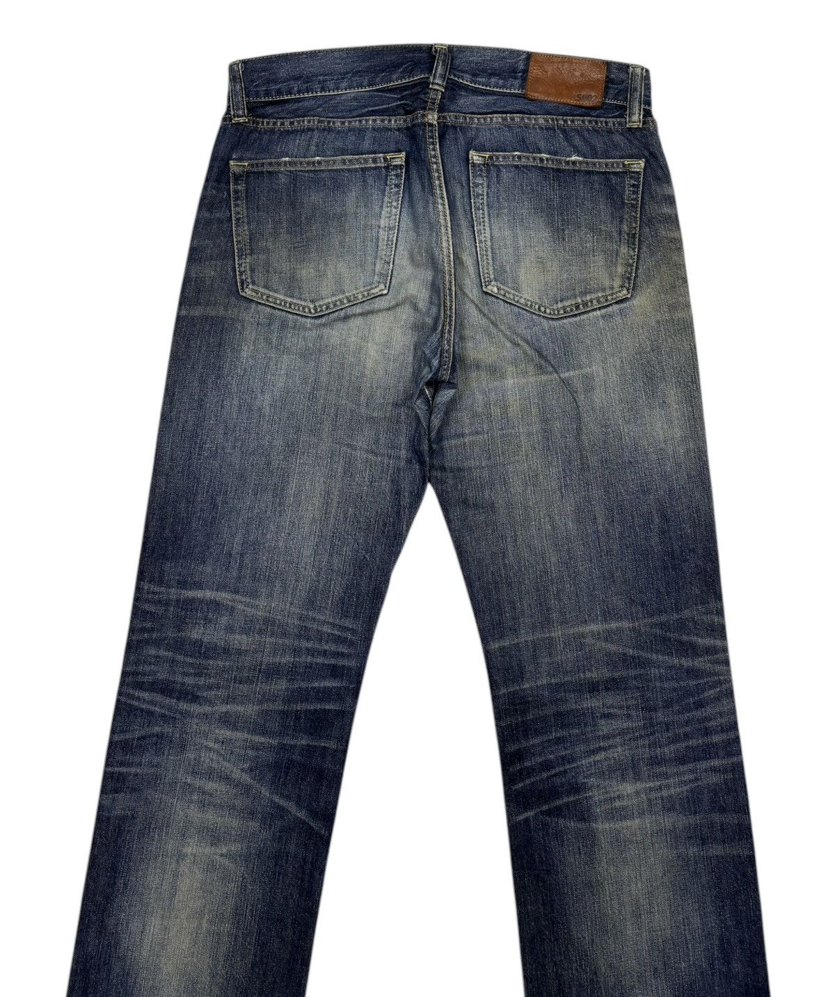 Undercover × Uniqlo DISTRESSED DENIM S002 UNIQLO FADED DISTRESS DENIM JEANS Size US 33 - 6 Thumbnail
