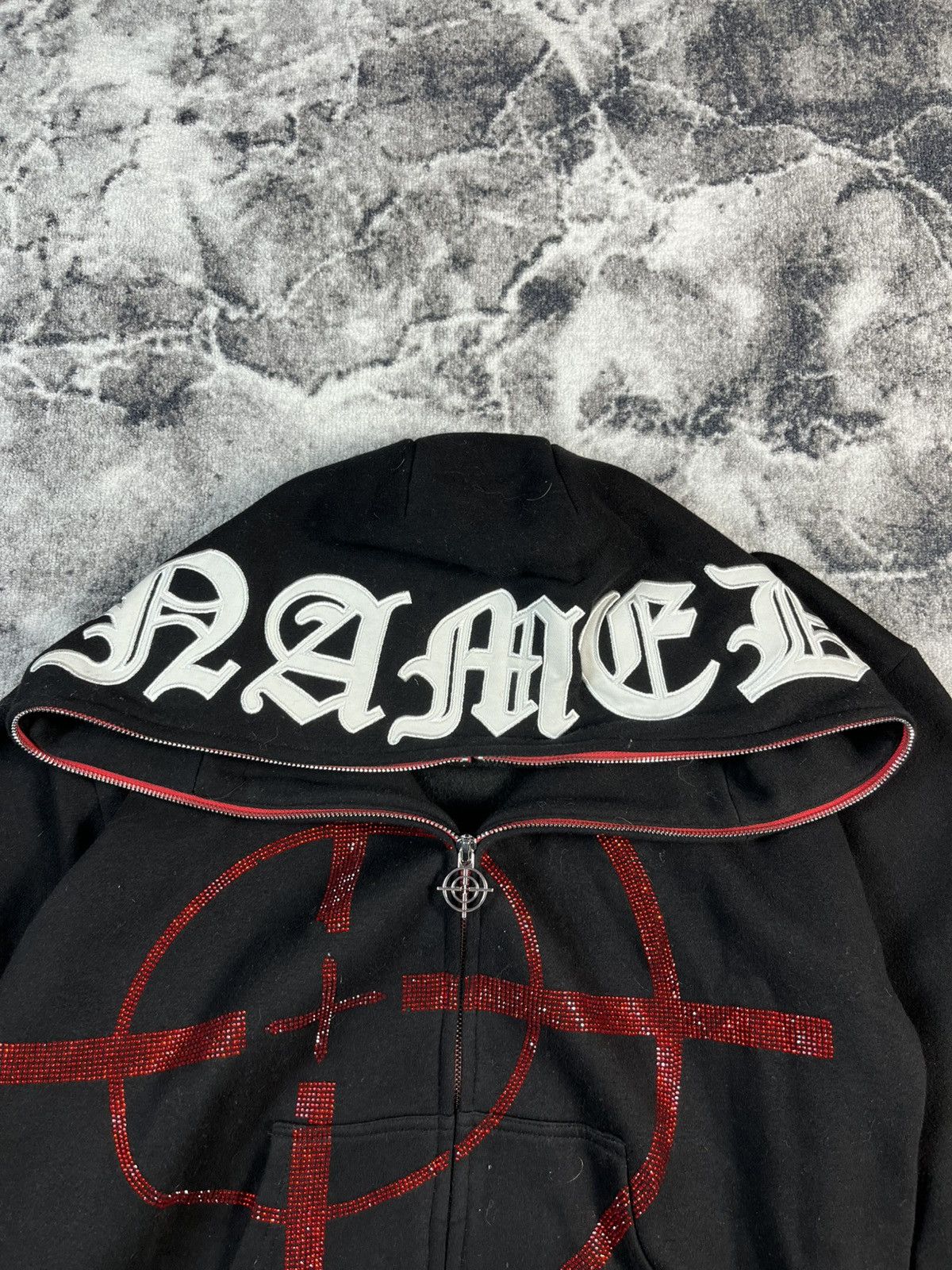 Named Collective Named Collective Target Zip Hoodie Black Red Size US M / EU 48-50 / 2 - 11 Thumbnail