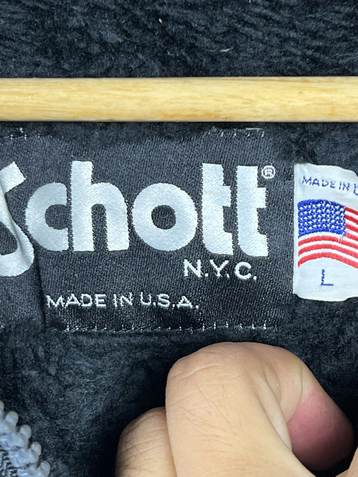 Schott × Vintage Vintage Schott nyc Parka Jacket for military Size US L / EU 52-54 / 3 - 5 Thumbnail