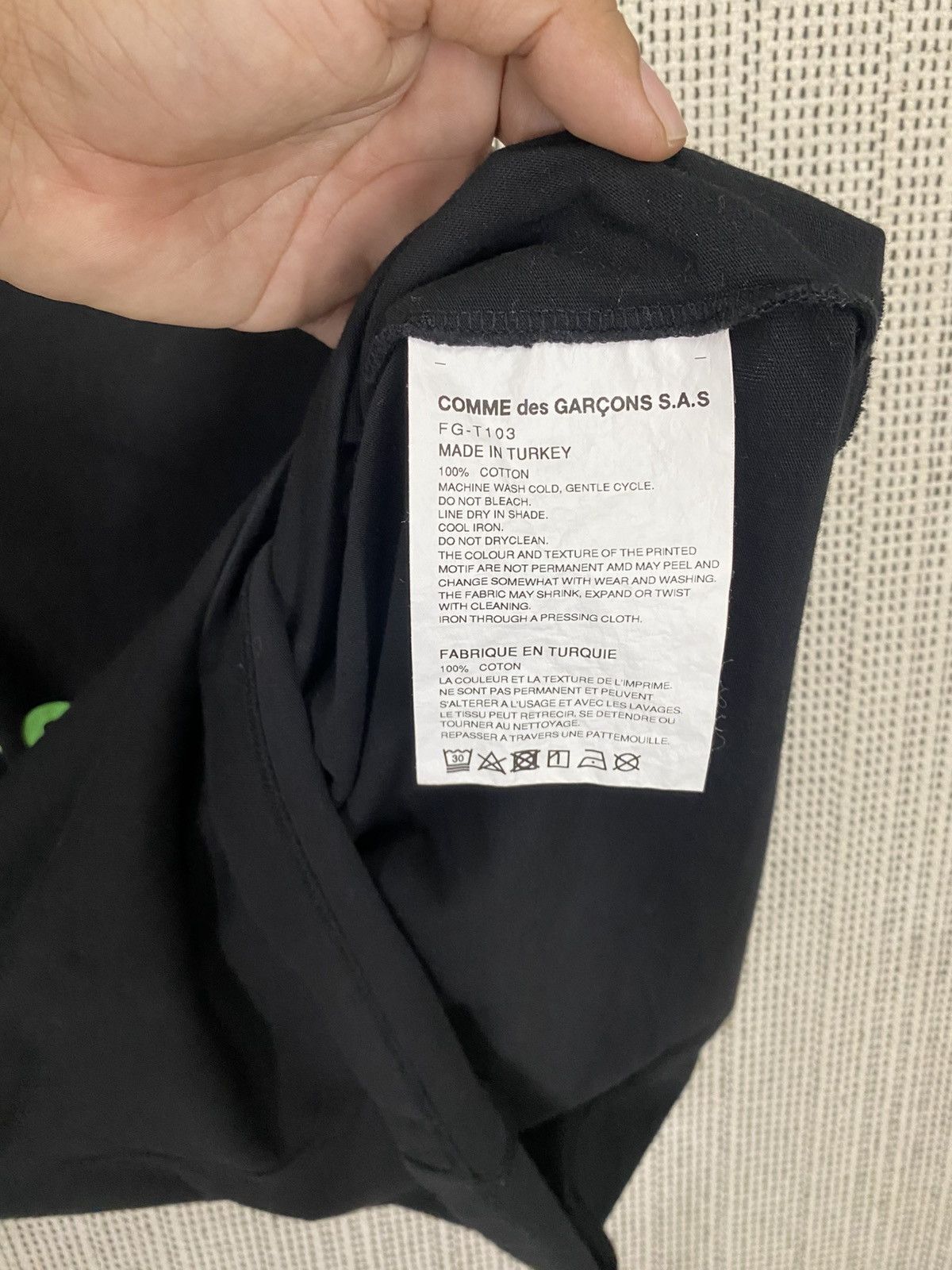 Comme des Garcons SHIRT Vintage comme des garcons SHIRT spellout tshirt Size US L / EU 52-54 / 3 - 8 Thumbnail