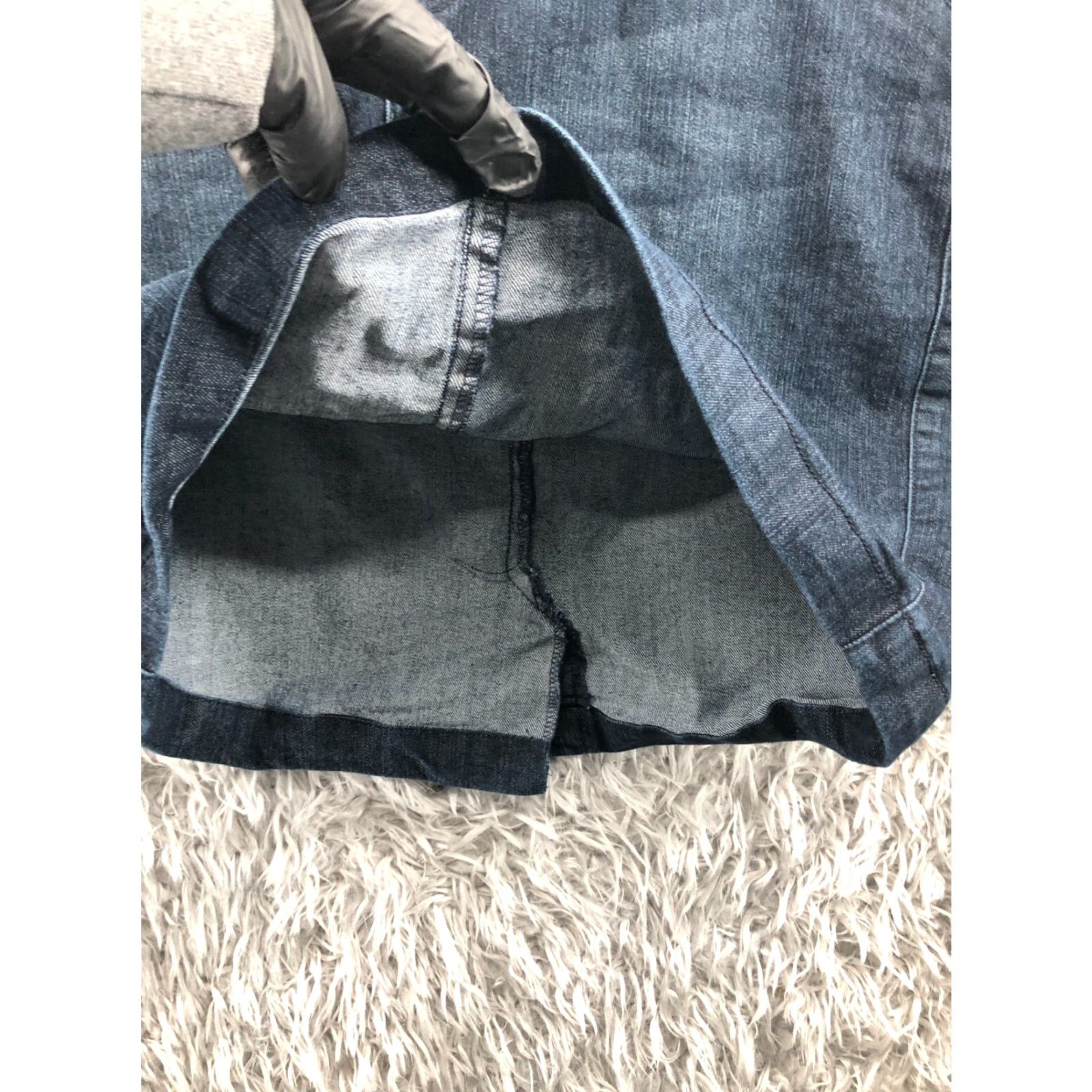Vintage Sonoma Denim Skirt Womens Size 8 Blue Jean Straight & Pencil Midi Regular Daywear Casual Size 30" / US 8 / IT 44 - 5 Thumbnail