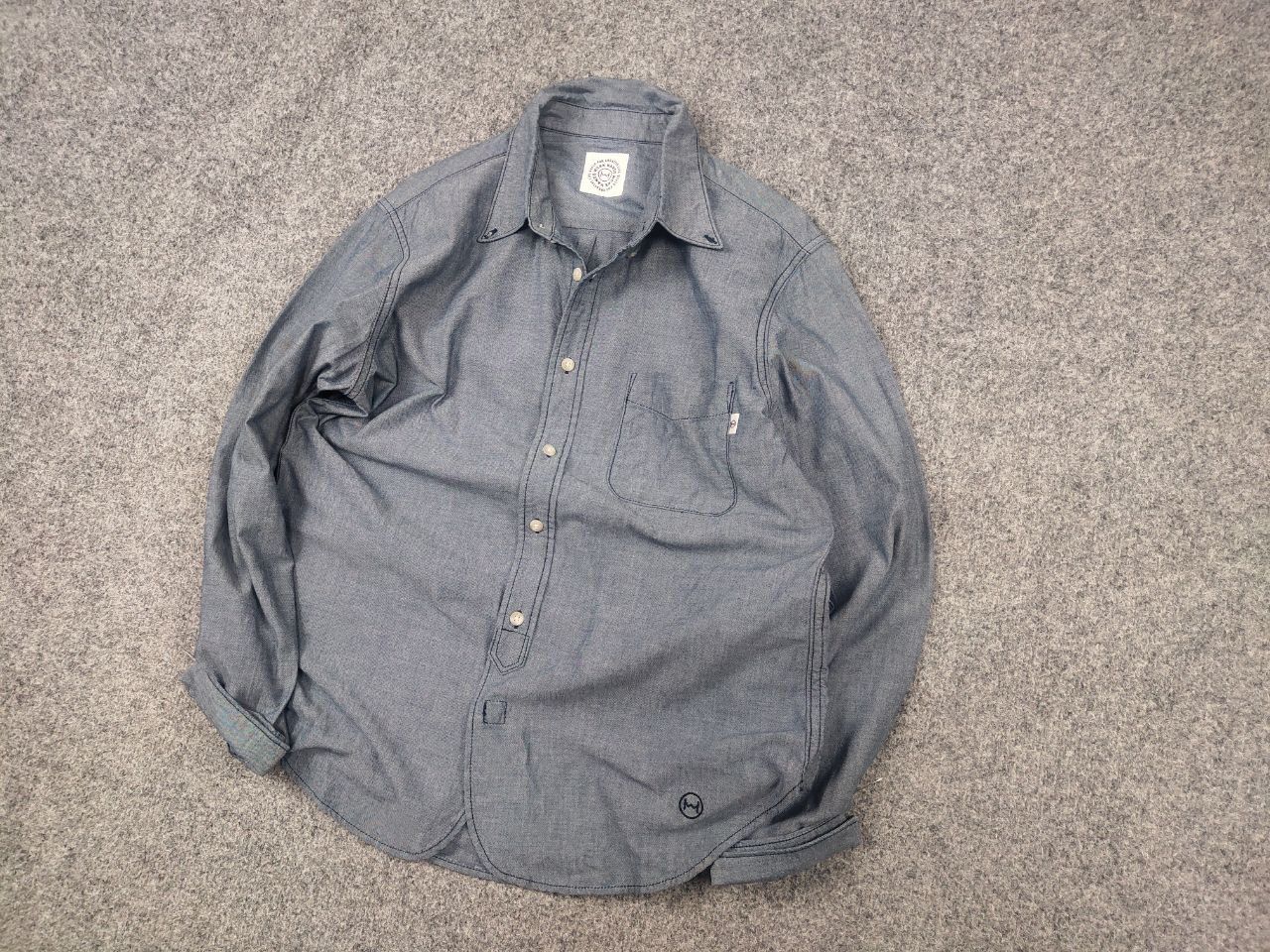 Japanese Brand Style For Creative Life Hands Work Long sleeve Shirt Japan Size US L / EU 52-54 / 3 - 3 Thumbnail