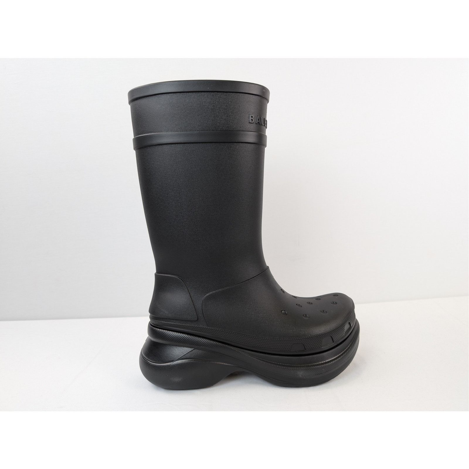 Balenciaga o1rshd1 Crocs Boots in Black Size US 13 / EU 46 - 3 Thumbnail