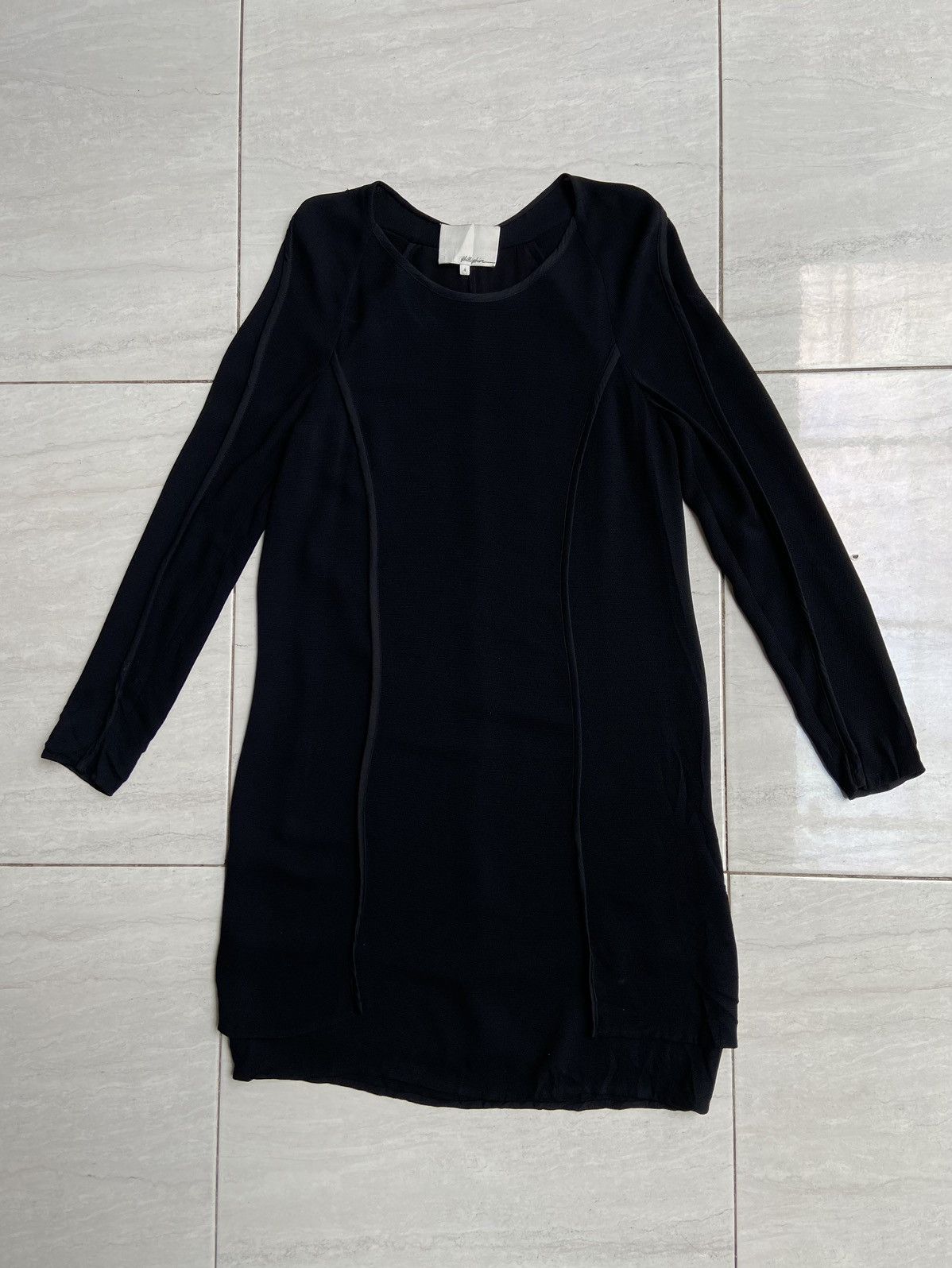 3.1 Phillip Lim 3.1 PHILLIP LIM Black Dress Size XS / US 0-2 / IT 36-38 - 12 Thumbnail