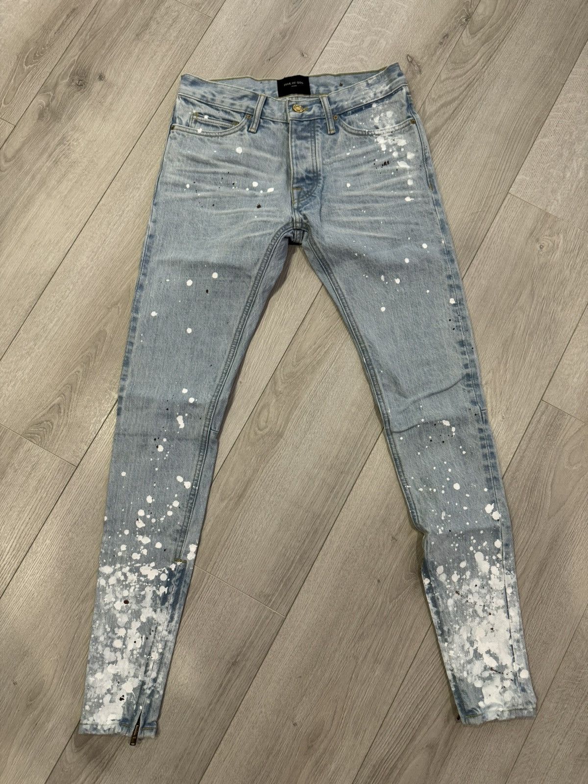 Fear Of God Selvedge Denim Vintage Indigo Jeans FEAR OF GOD INDIGO 