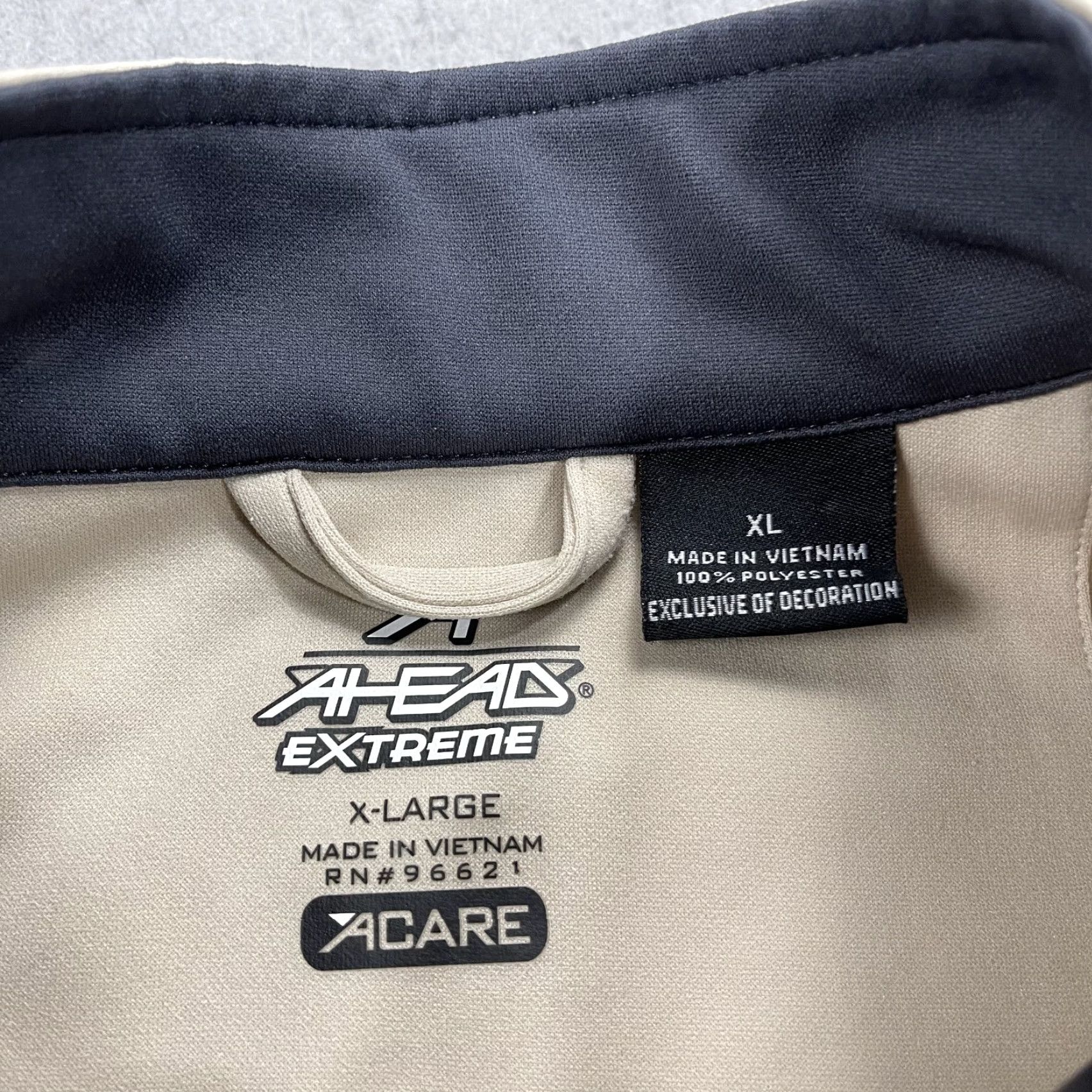 Vintage Ahead Golf Jacket Mens XL 1/4 Zip Logo Gold Black Pete Dye French Lick - Note: Ensure only words from original title; avoid adding new info. Size US XL / EU 56 / 4 - 4 Thumbnail