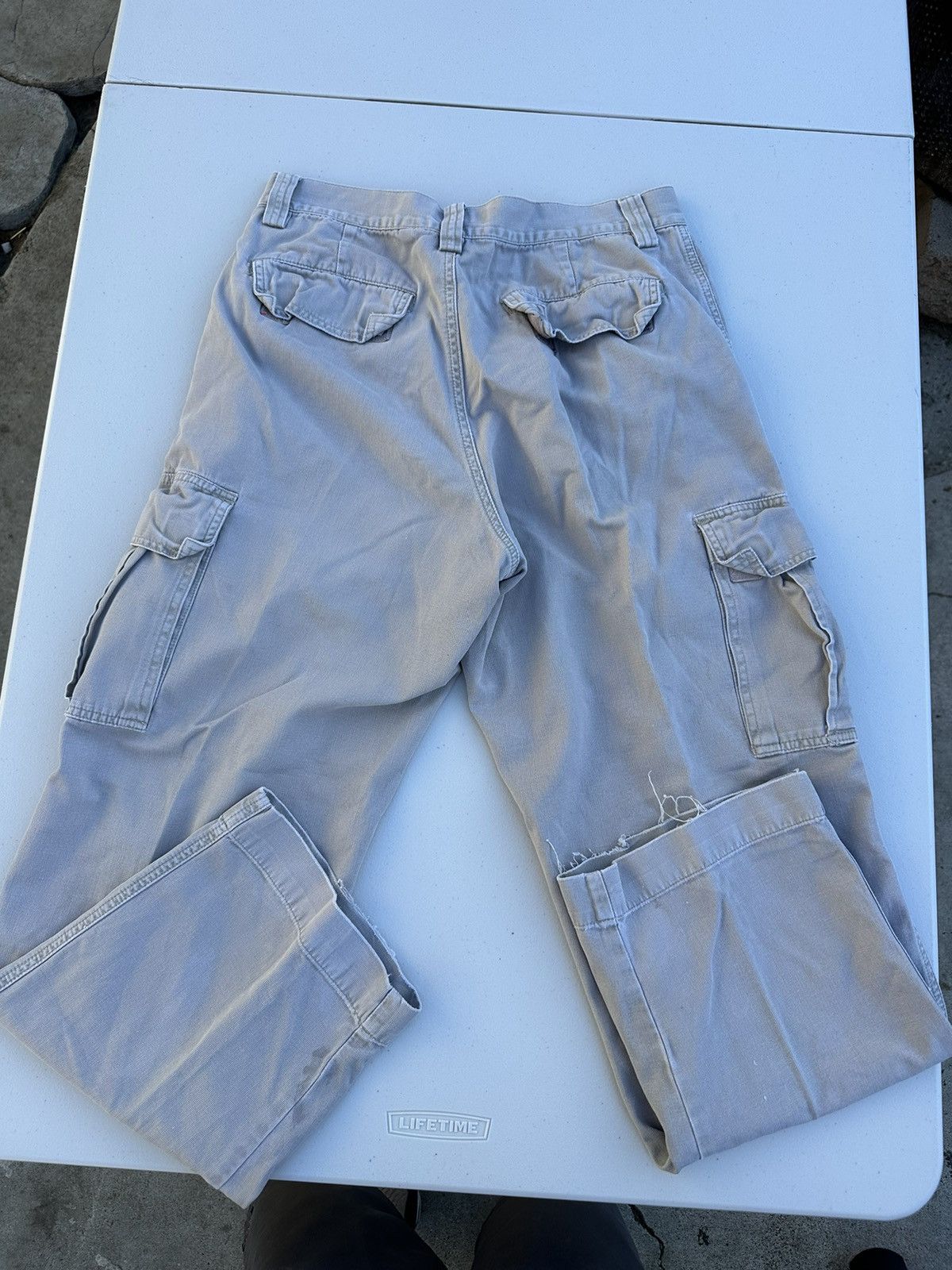 Gap Khaki baggy gap pants Size US 30 / EU 46 - 2 Thumbnail