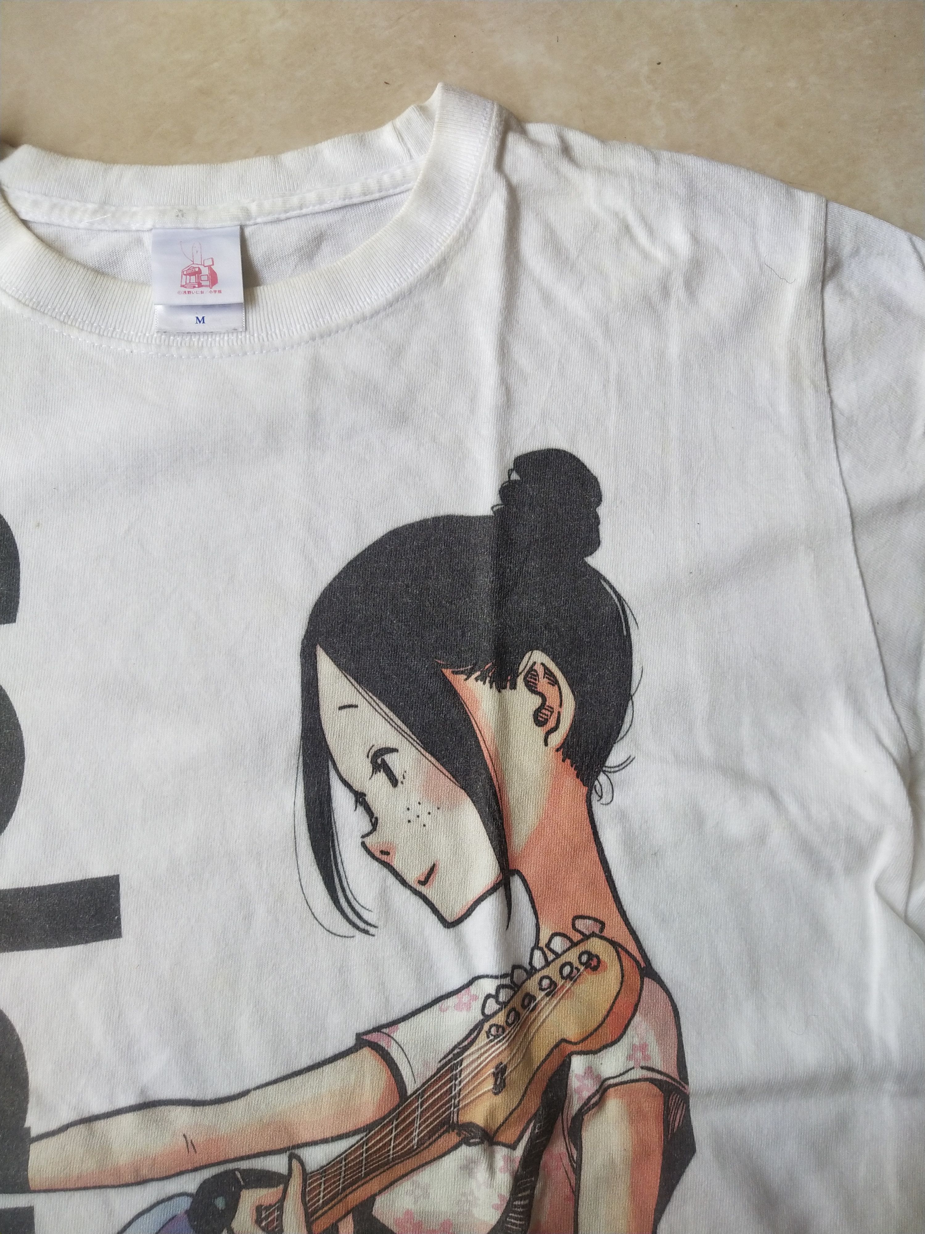Anime Oyasumi Punpun (Goodnight PunPun) Solanin Anime Manga Tee Size US M / EU 48-50 / 2 - 3 Thumbnail