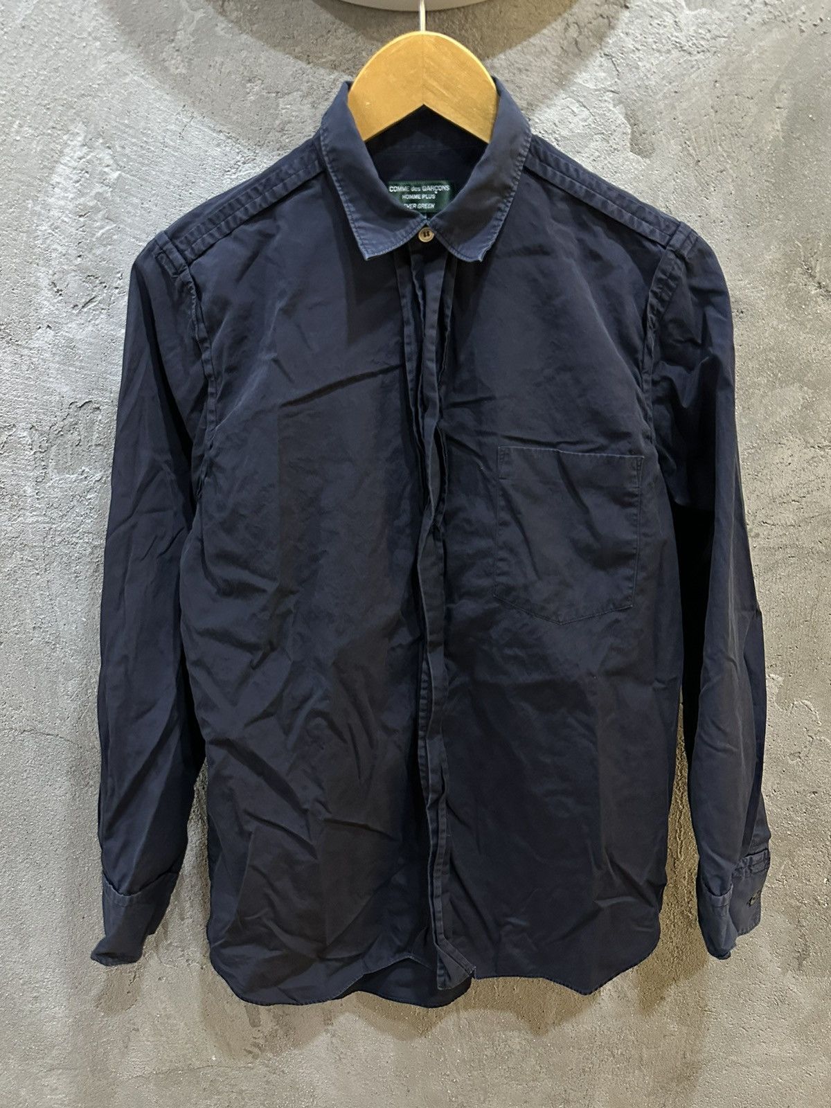 Comme des Garcons AW99 Comme Des Garcons Homme Plus Evergreen Ruffle Shirt Size US S / EU 44-46 / 1 - 2 Thumbnail