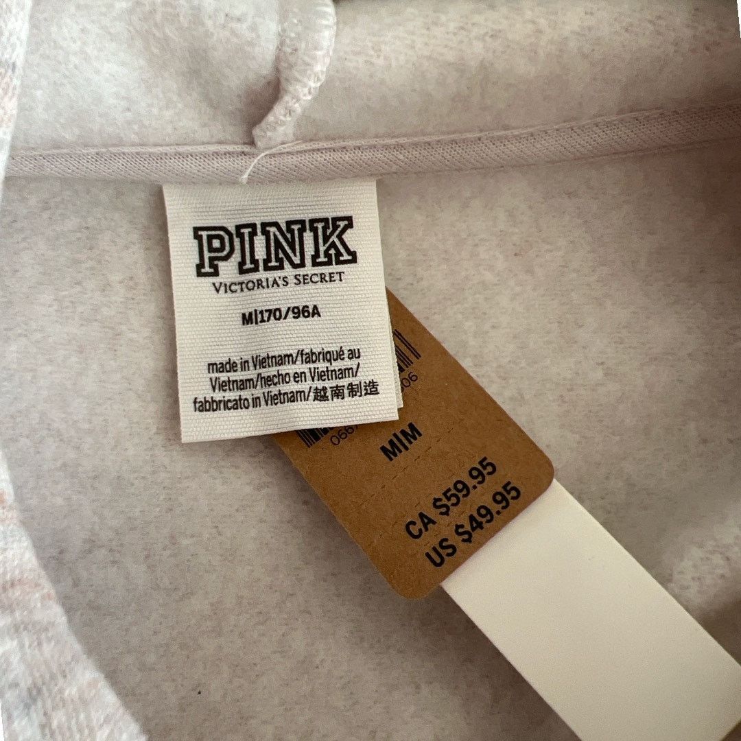 Victoria's Secret Victoria's Secret Pink Everyday Fleece Cropped Hoodie, M Size M / US 6-8 / IT 42-44 - 5 Thumbnail
