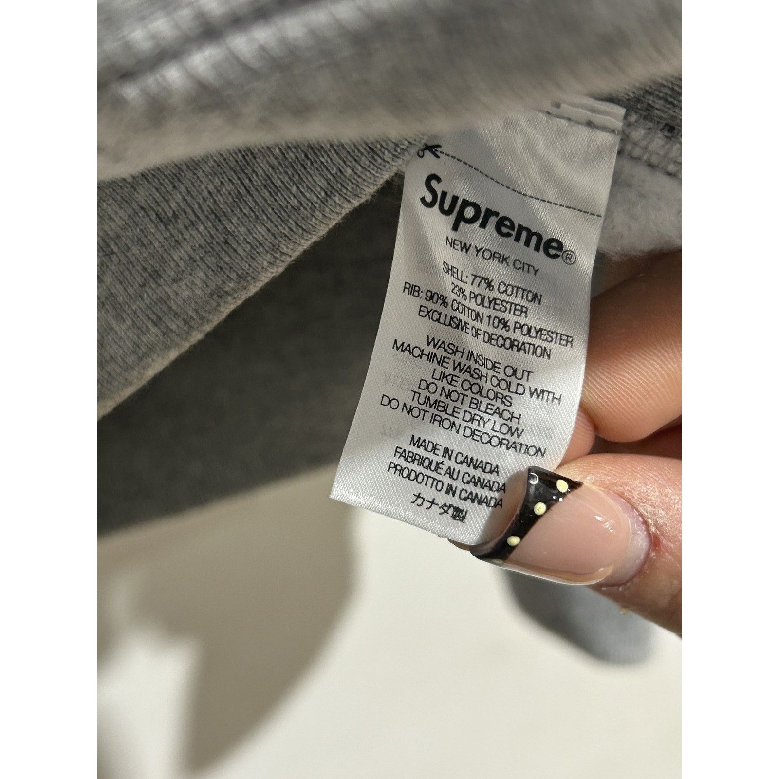 Supreme SUPREME HEATHER GREY BOX LOGO HOODIE SIZE XL NEW Size US XL / EU 56 / 4 - 2 Thumbnail