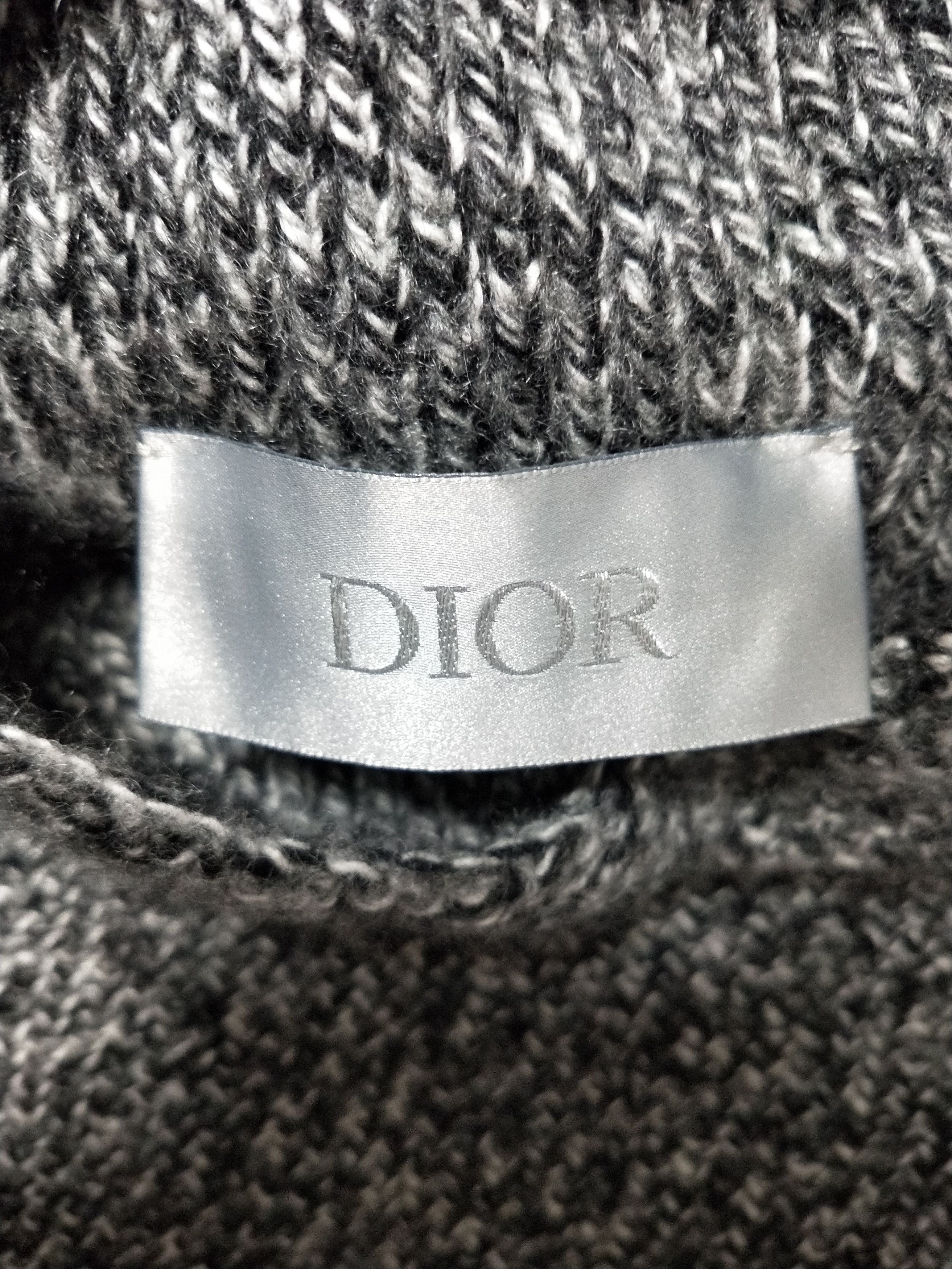 Dior Cashmere Knit Mock Neck Sweater Size US M / EU 48-50 / 2 - 5 Thumbnail
