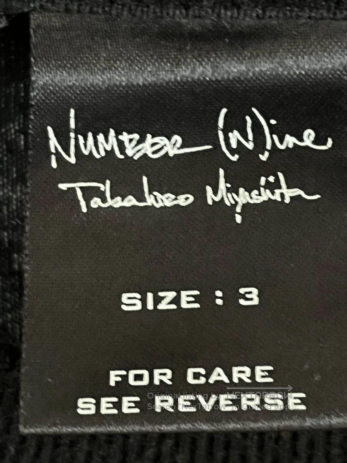 Number (N)ine Sz 3 Number Nine Asshole Tee. Size US L / EU 52-54 / 3 - 2 Thumbnail