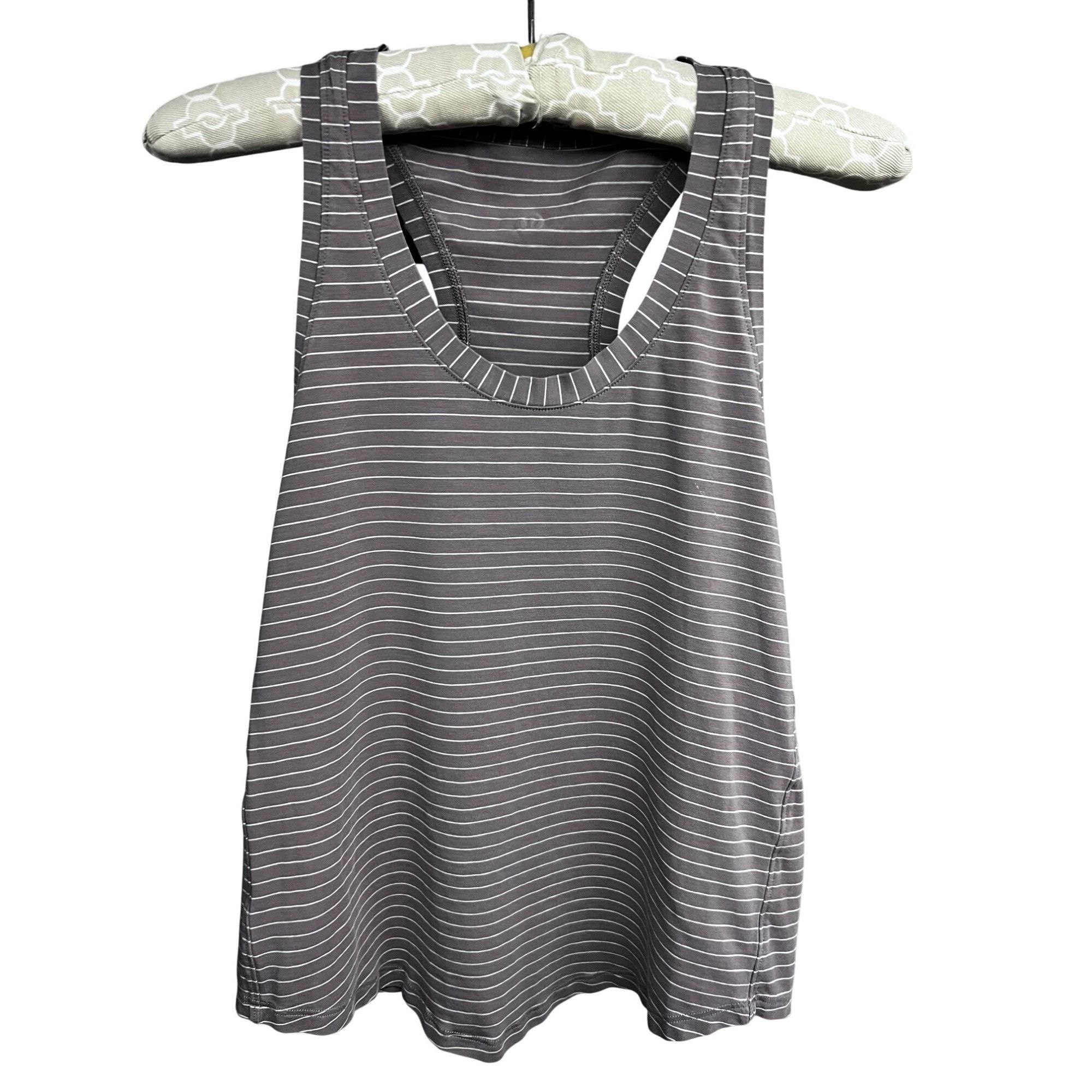Lululemon Lululemon Swiftly Tech Striped Racerback Tank Top 2.0 Sz 4 S Size S / US 4 / IT 40 - 1 Thumbnail