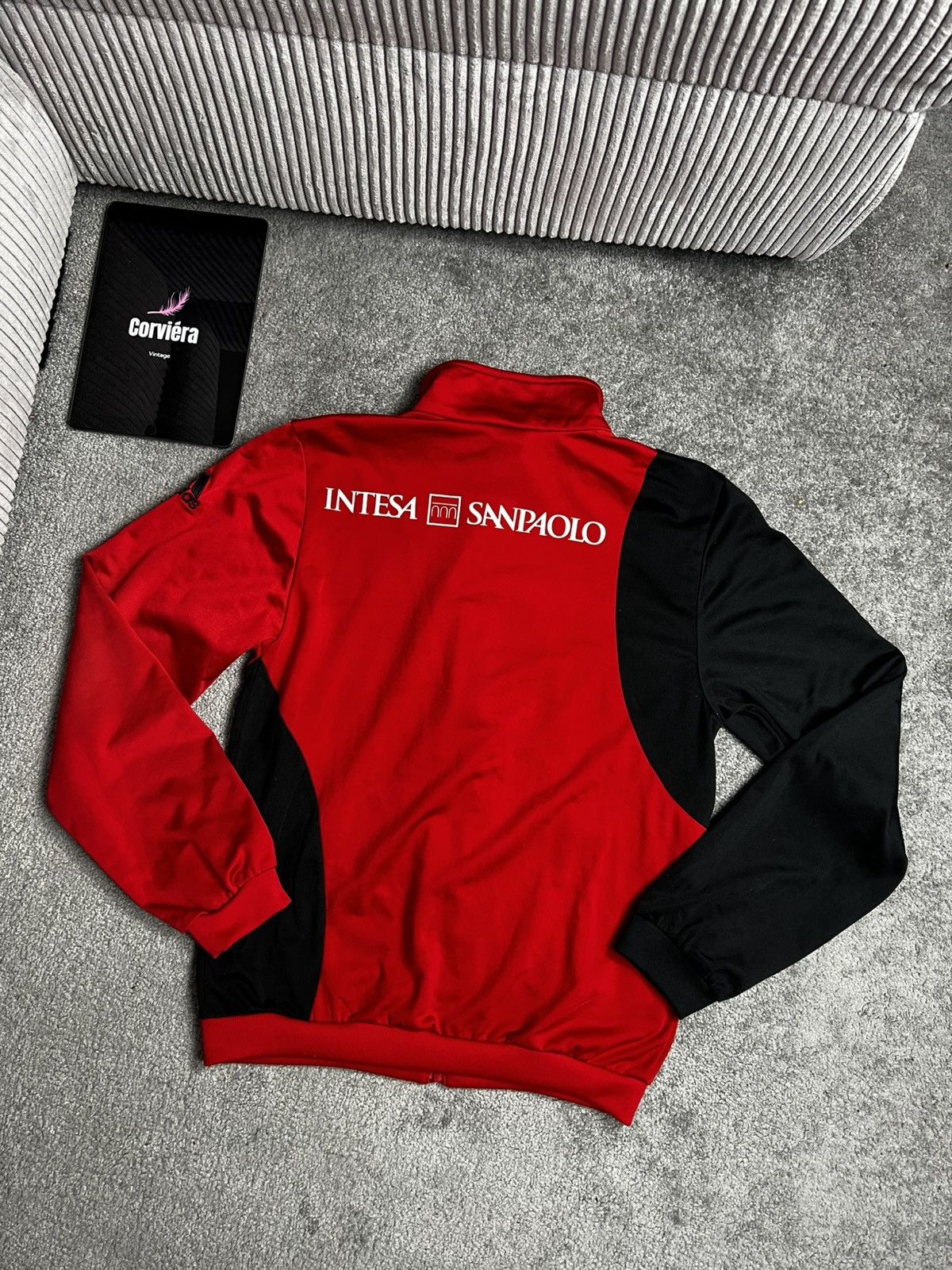 Adidas × Dolce & Gabbana × Vintage Adidas x Dolce & Gabbana Jacke Rot S Size US S / EU 44-46 / 1 - 5 Thumbnail