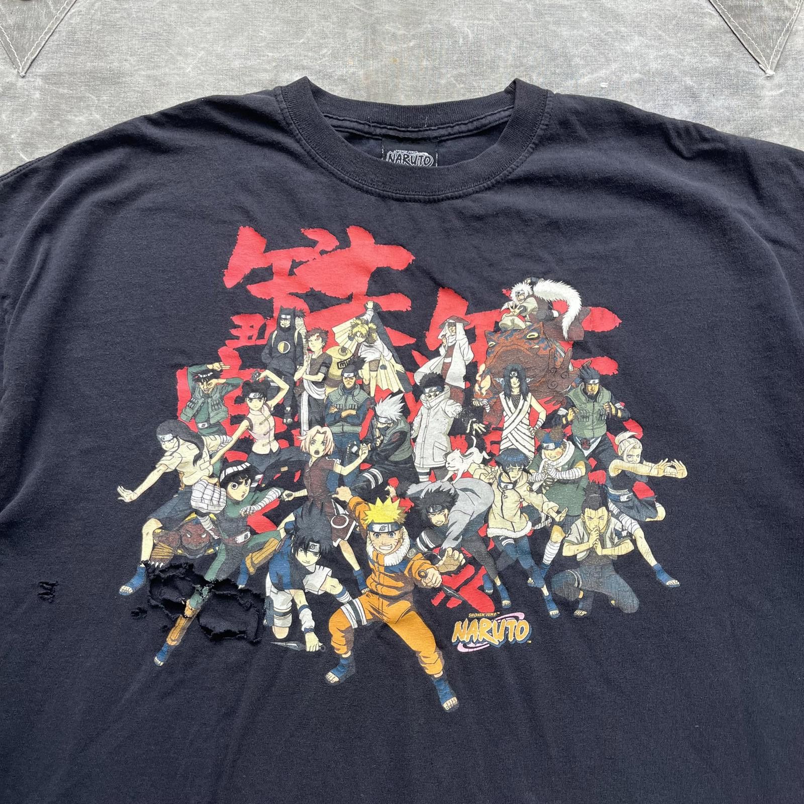 Ripple Junction × Vintage Vintage Y2K 2002 Naruto Entire Cast Rare XXL Anime Shirt Size US XXL / EU 58 / 5 - 2 Thumbnail