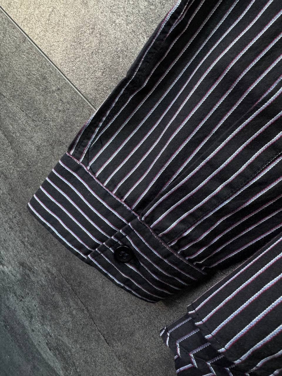 Armani Armani Jeans Men's Button-Up Long Sleeve Striped Shirt Size US L / EU 52-54 / 3 - 9 Thumbnail