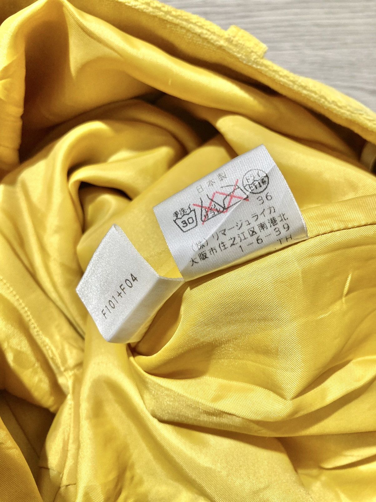Jean Charles De Castelbajac 1990s Vintage Castelbajac Sport Wax Pants Yellow Luxury Size US 26 / EU 42 - 23 Thumbnail