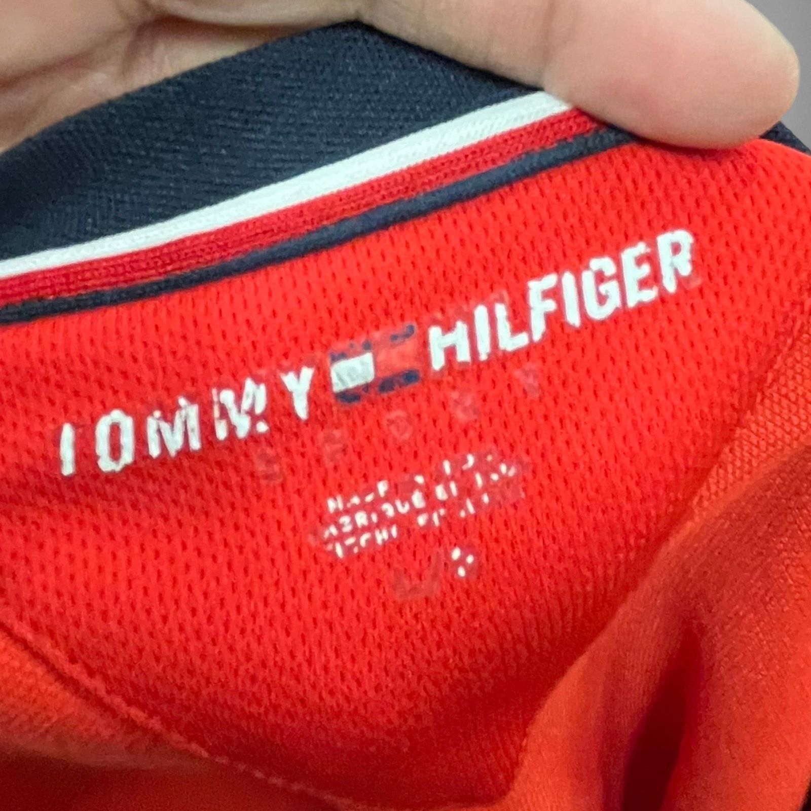 Tommy Hilfiger Tommy Hilfiger Spellout Shirt 90's Style Short Sleeve Shirt Size US L / EU 52-54 / 3 - 4 Thumbnail