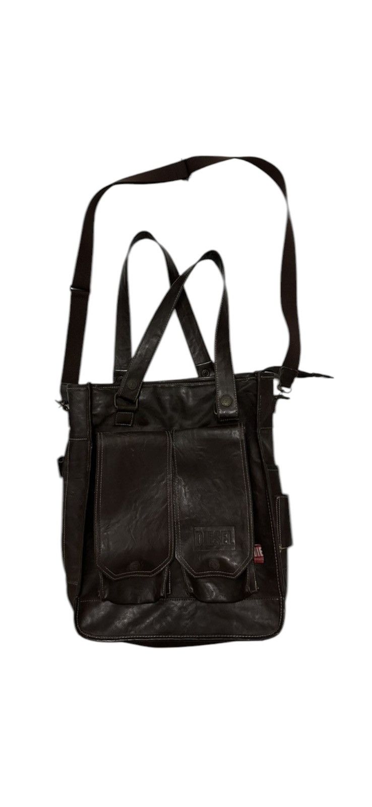 Avant Garde x Diesel Y2K Diesel Sling Bag in Brown, Men's