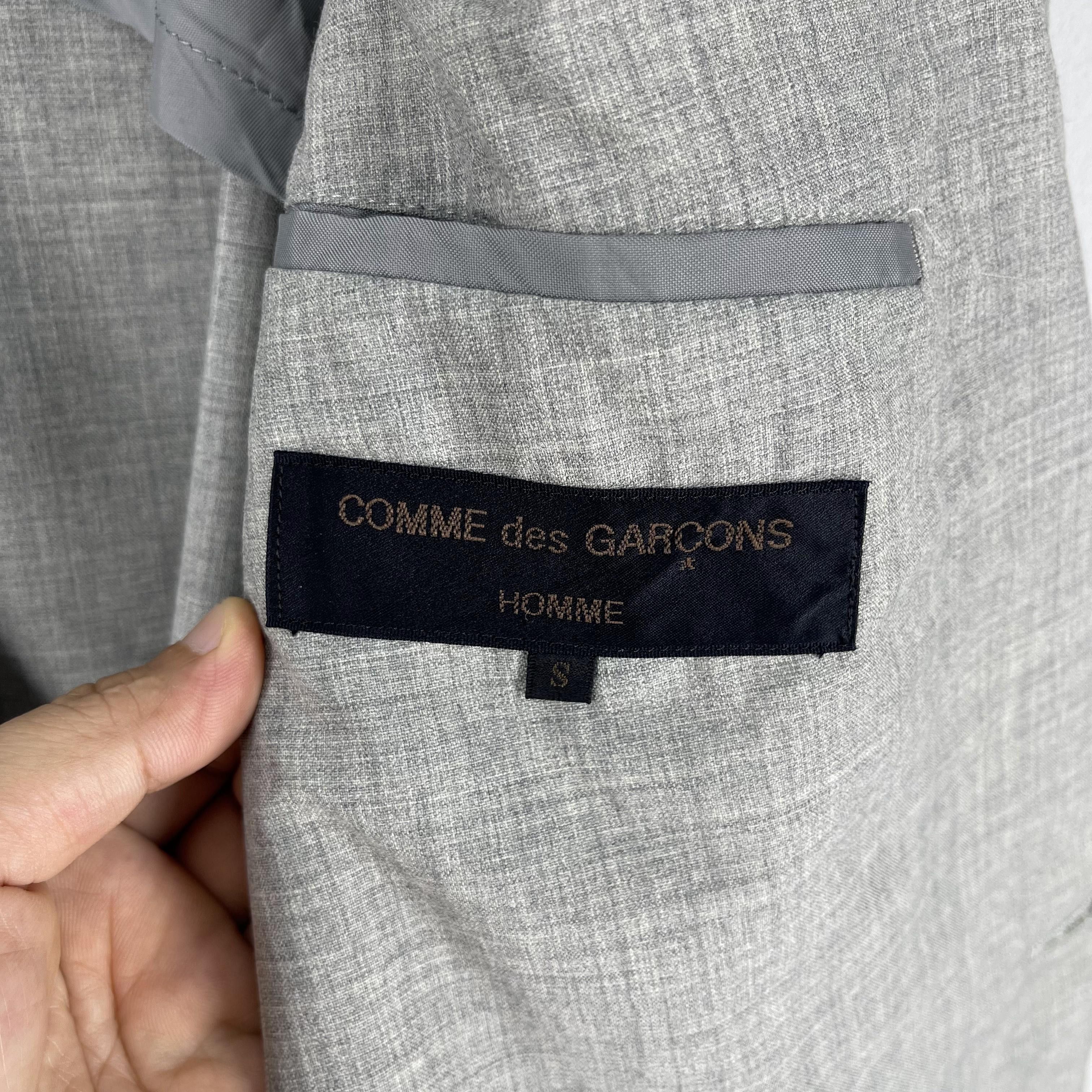 Comme des Garcons Homme Vintage AD1988 COMME DES GARCONS Wool Blazer Jacket Size US S / EU 44-46 / 1 - 6 Thumbnail