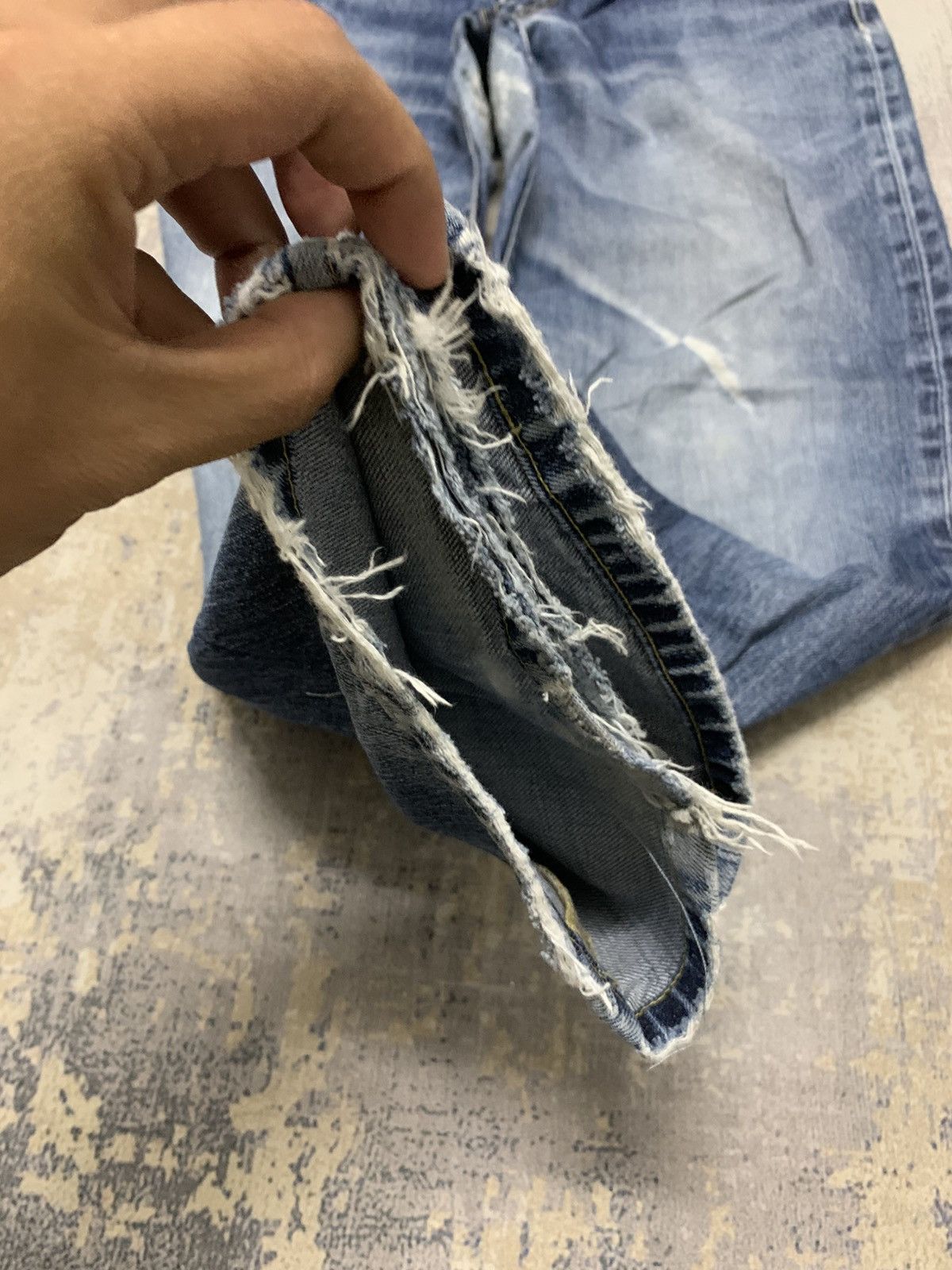 Levi's Vintage Levis 502 Distressed Denim Jeans Size US 30 / EU 46 - 10 Thumbnail