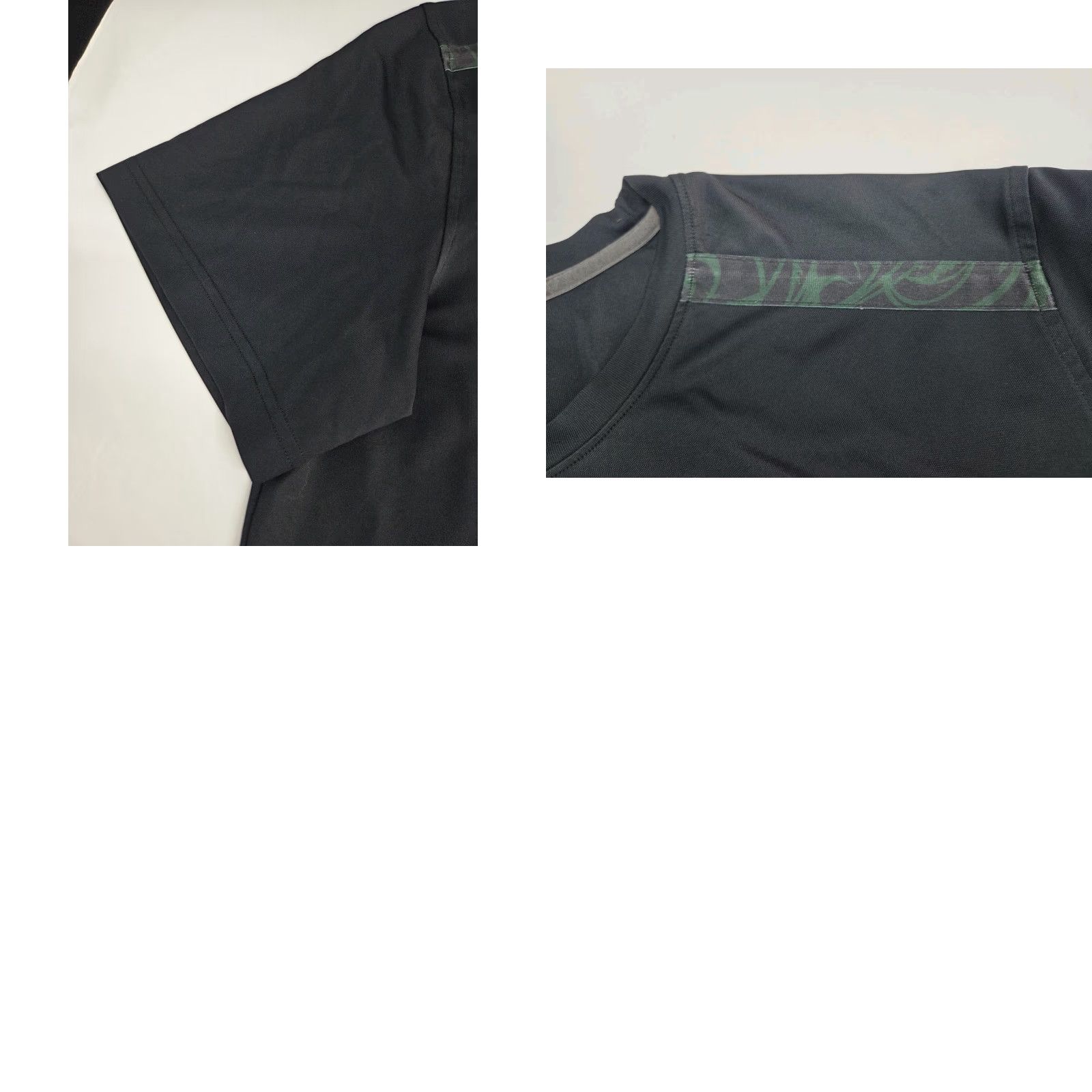 Under Armour Under Armour Mens Short Sleeve T Loose HeatGear Shirt Tribal Stripe XL Crew Neck T-Shirt Black/Green Size US M / EU 48-50 / 2 - 8 Thumbnail