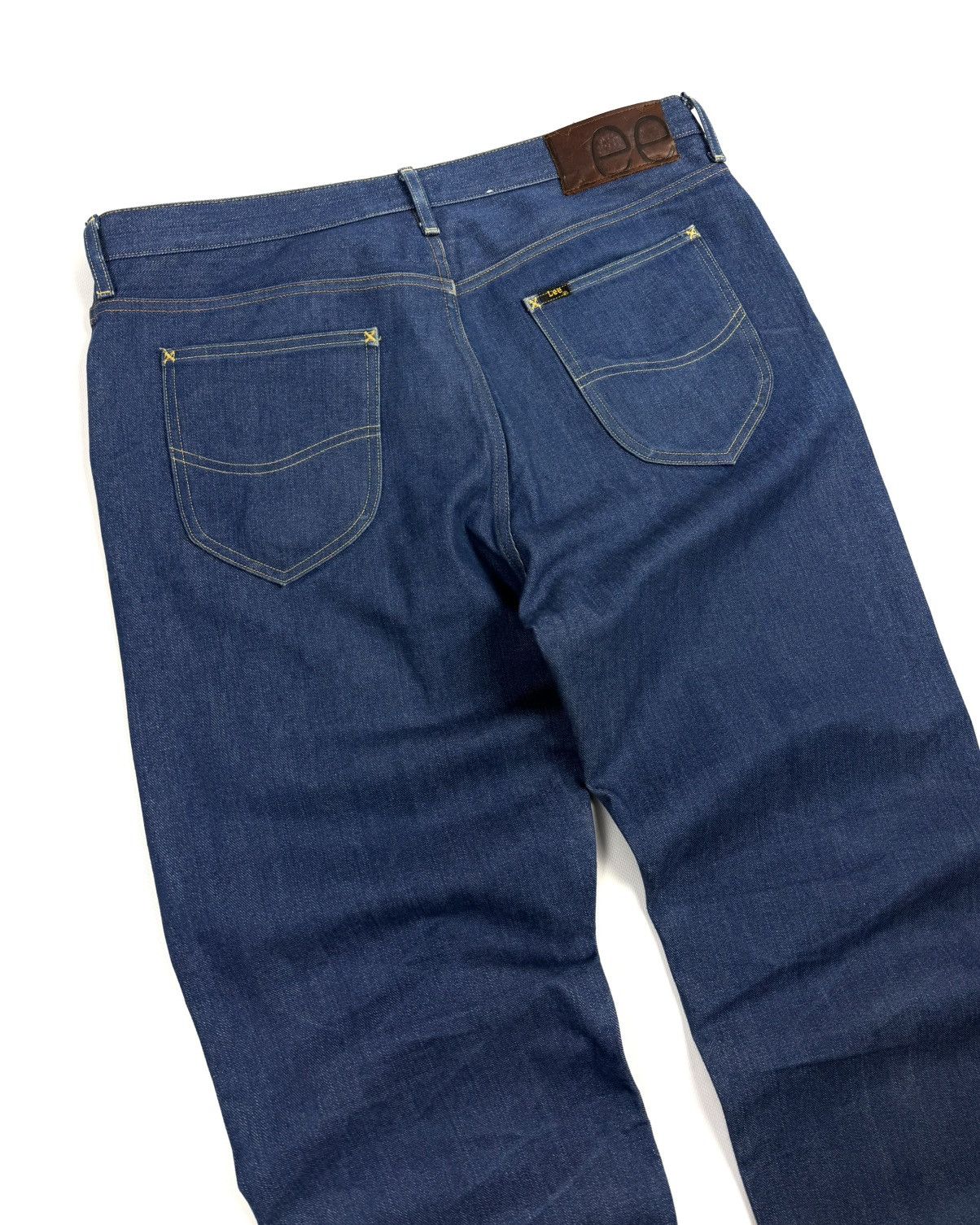 Lee Lee 101 Natural Indigo Jeans Japanese Selvedge Denim Blue L Size US 34 / EU 50 - 6 Thumbnail