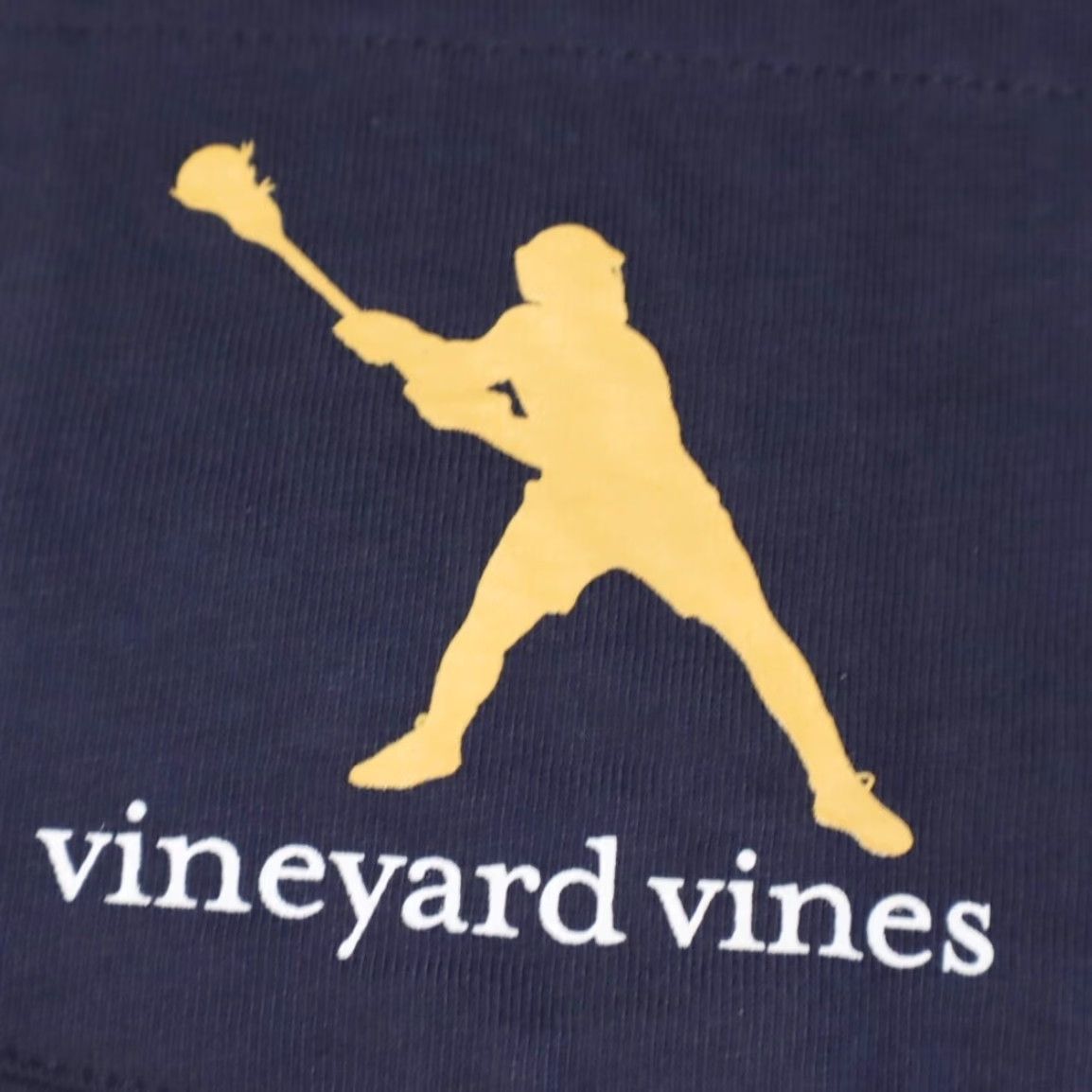 Vineyard Vines Vineyard Vines Lacrosse Solid T-Shirt Navy Blue Men's S Size US S / EU 44-46 / 1 - 6 Thumbnail