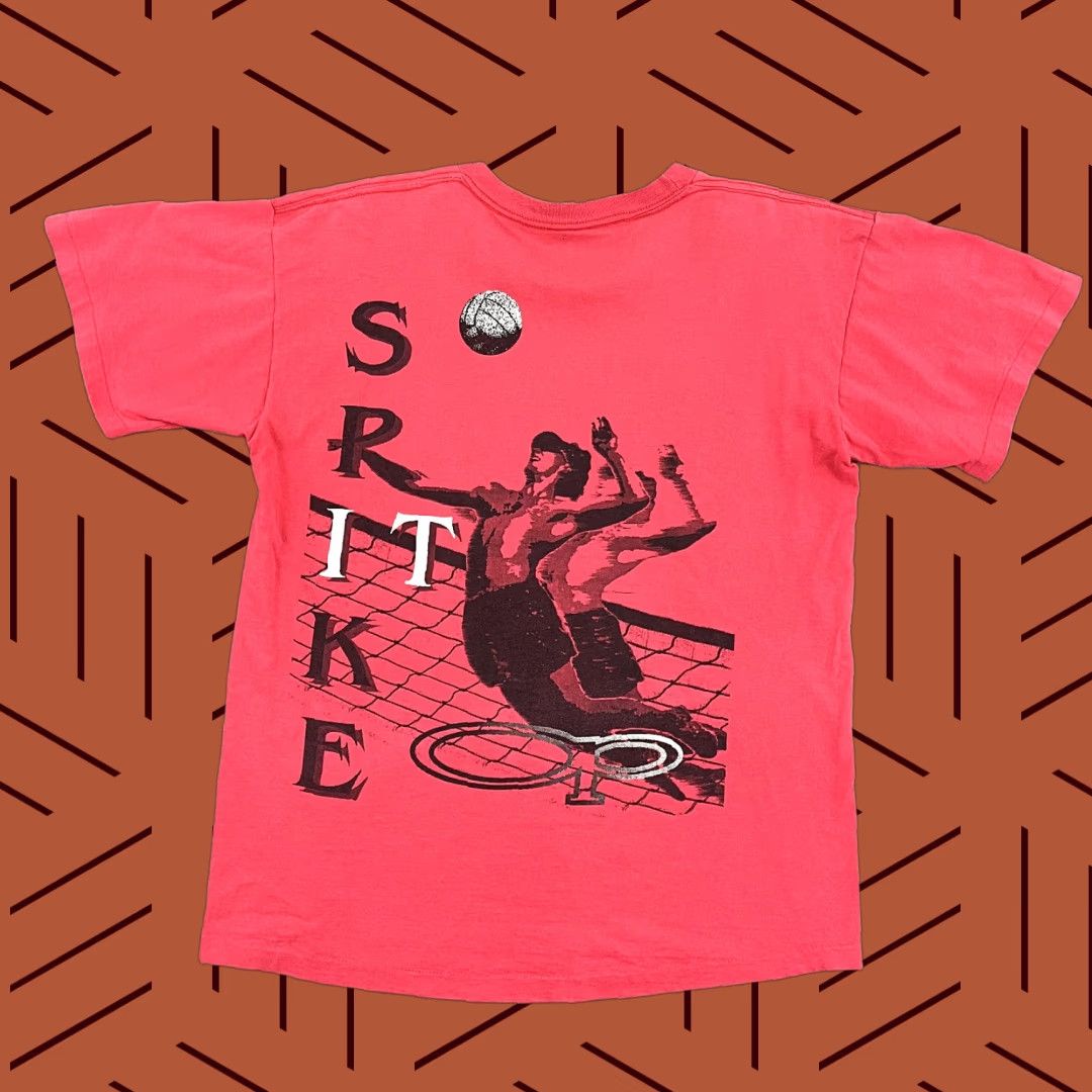 Ocean Pacific VINTAGE Ocean Pacific OP T-Shirt Men Large Pink Beach Volleyball 90s USA Size US L / EU 52-54 / 3 - 1 Thumbnail